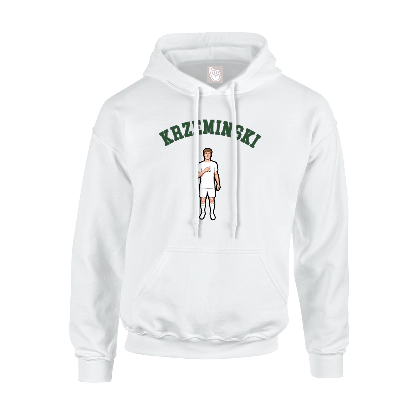 Hoodie — Shirsey Arch in White