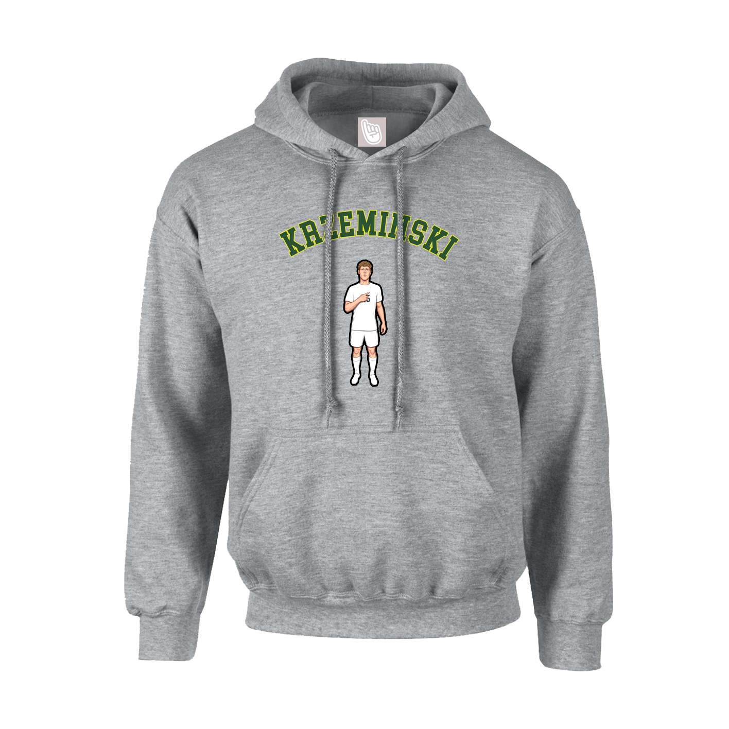 Youth Hoodie — Shirsey Arch in Grey