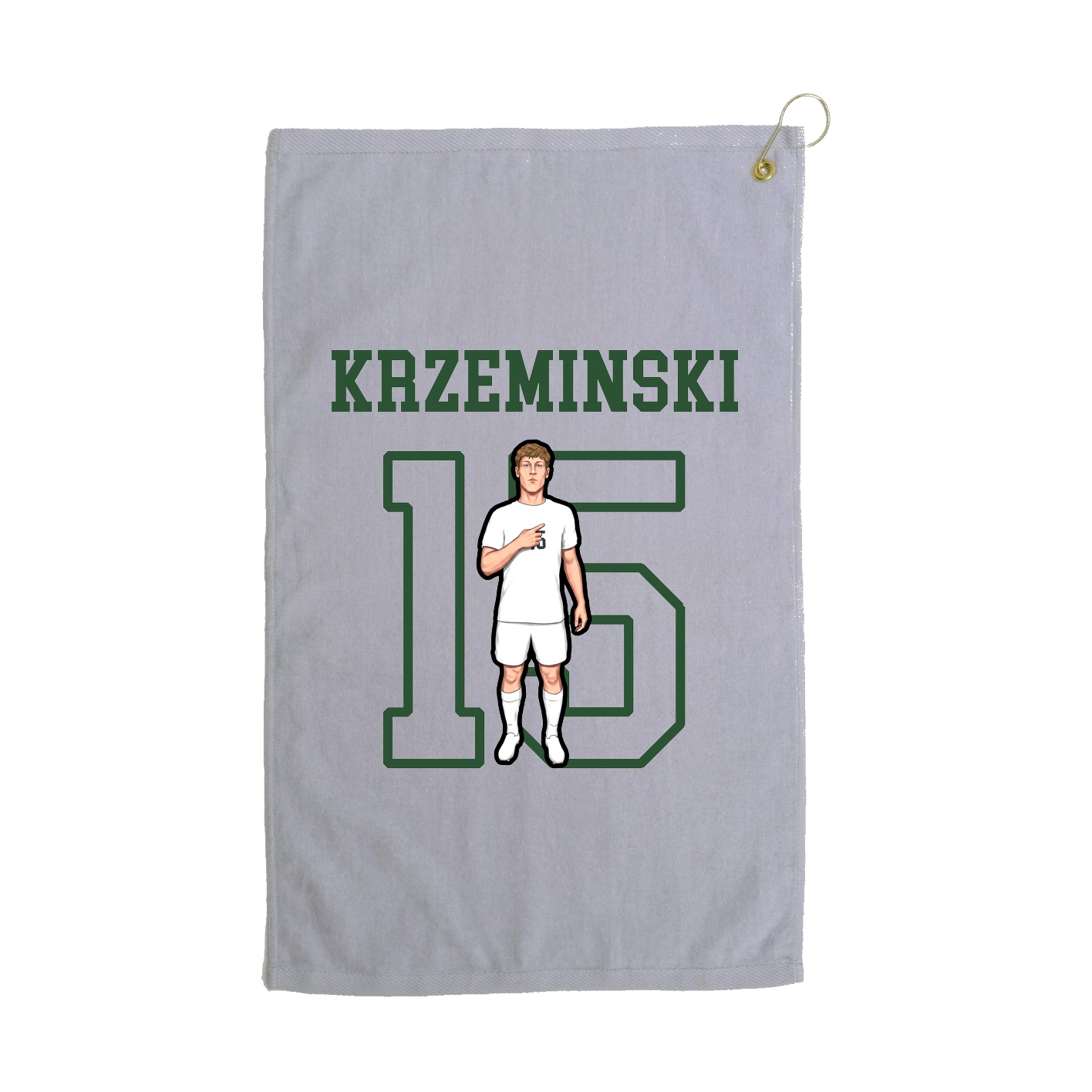 Golf Towel — Shirsey in Grey