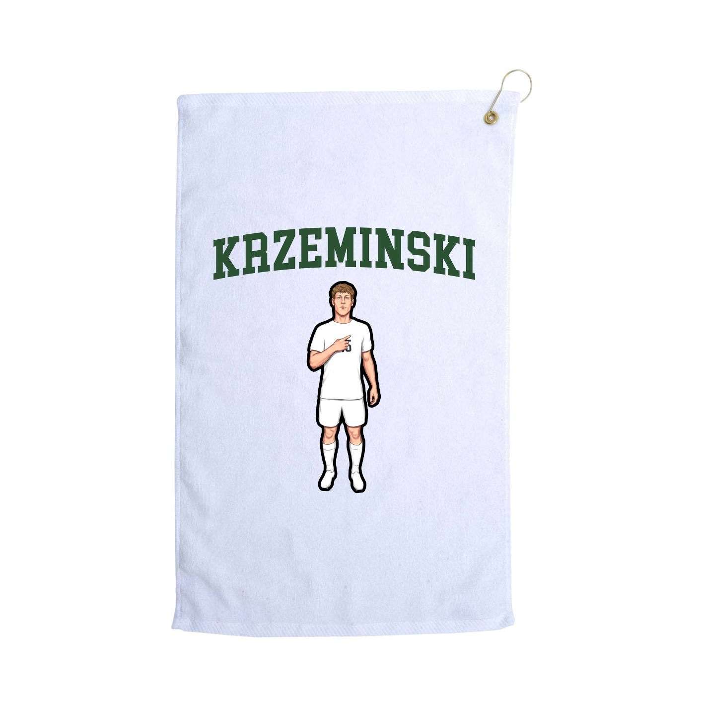 Golf Towel — Shirsey in White