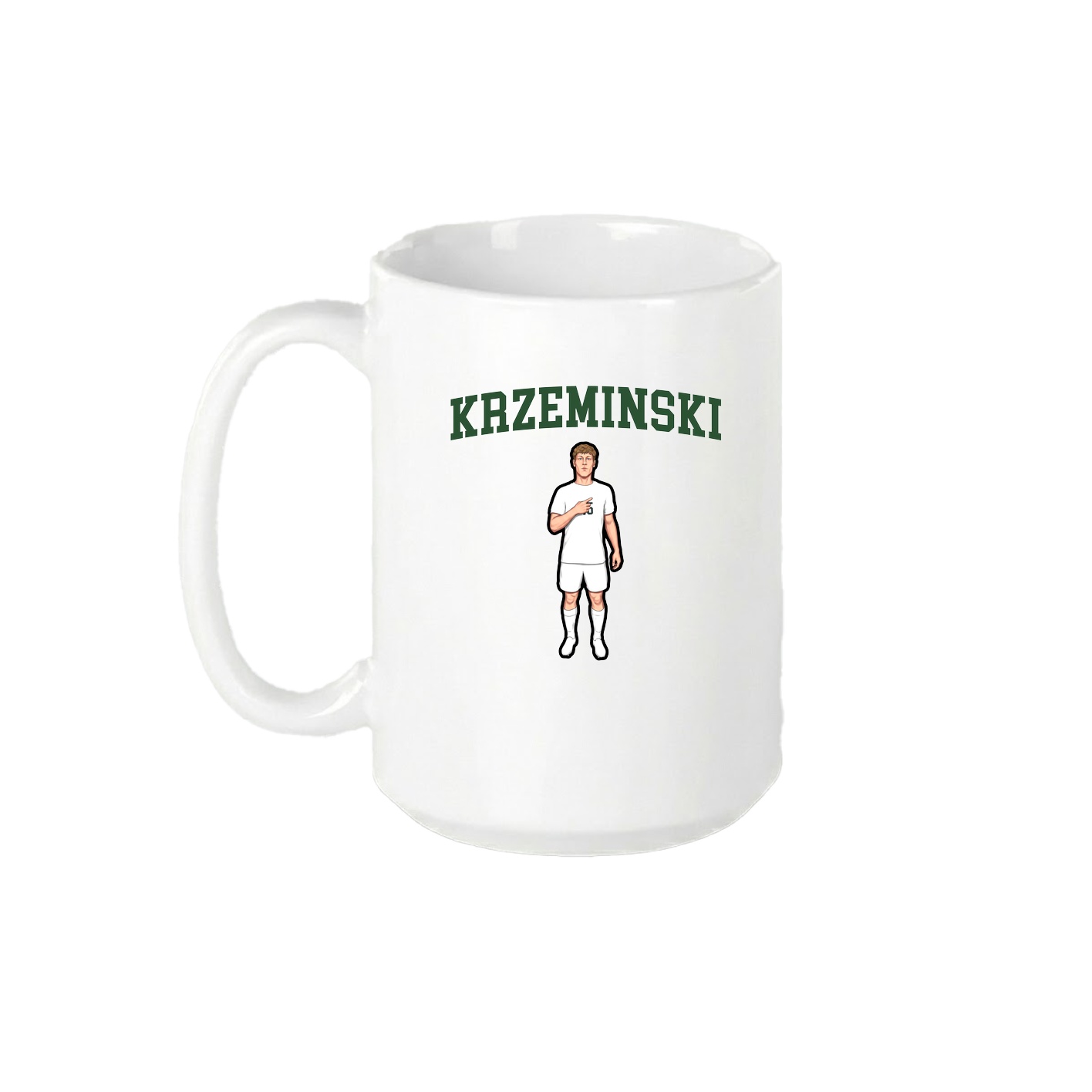 15oz Coffee Mug — Shirsey in White