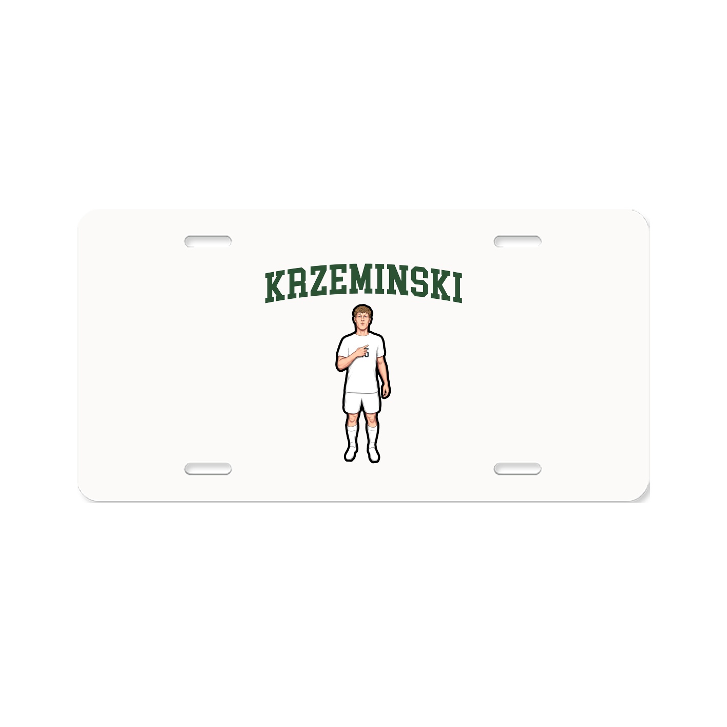 License Plate — Shirsey in Classic