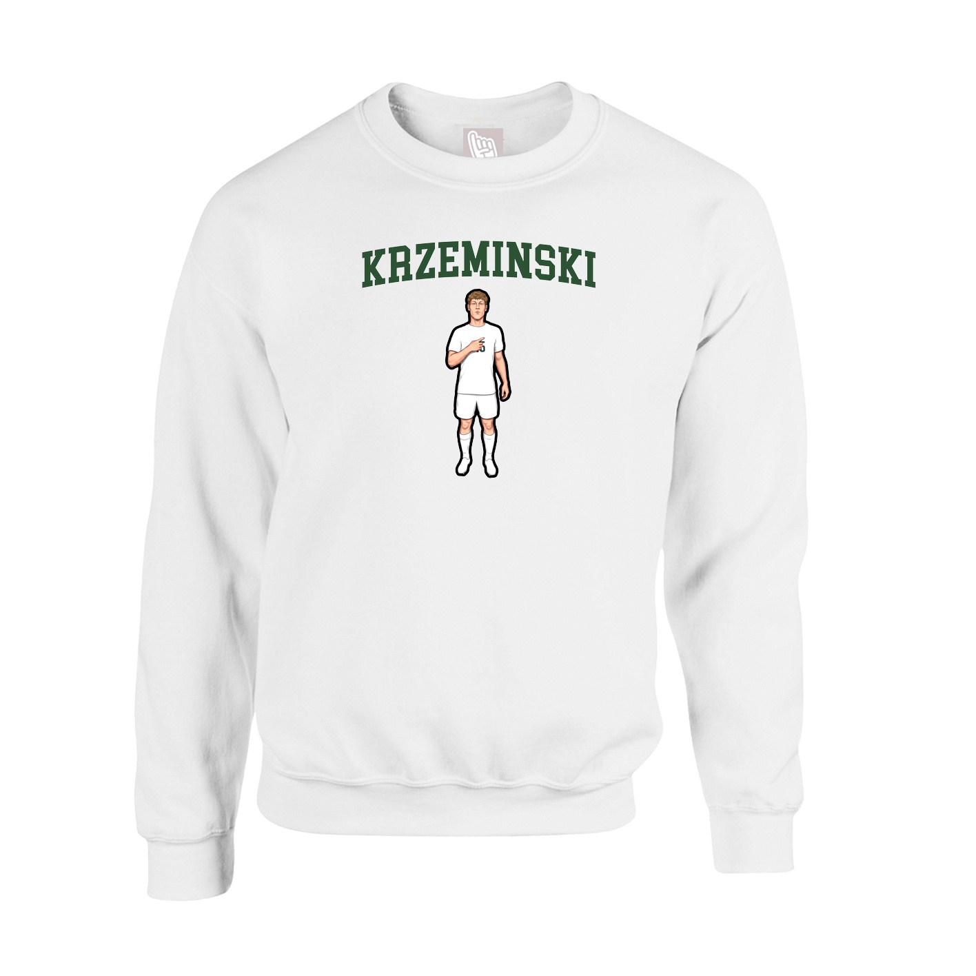 Fleece Crew — Shirsey in White