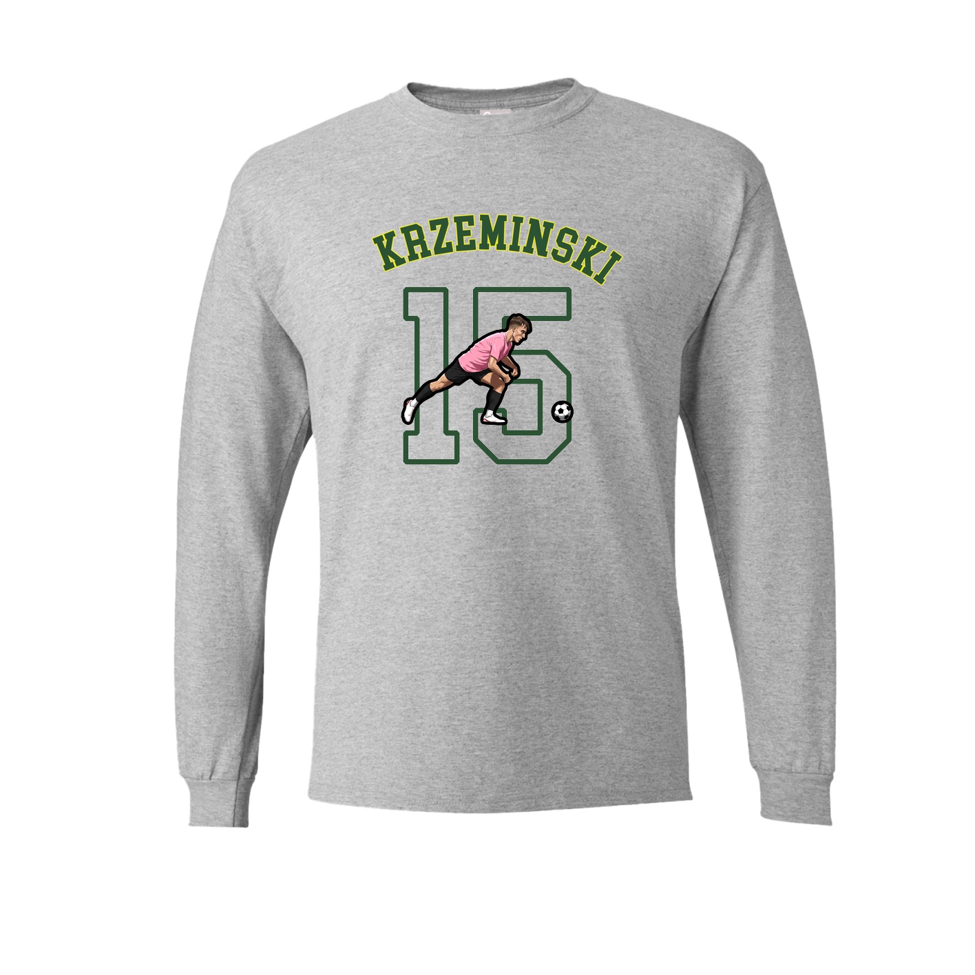Long Sleeve Tee — Shirsey Arch in Grey