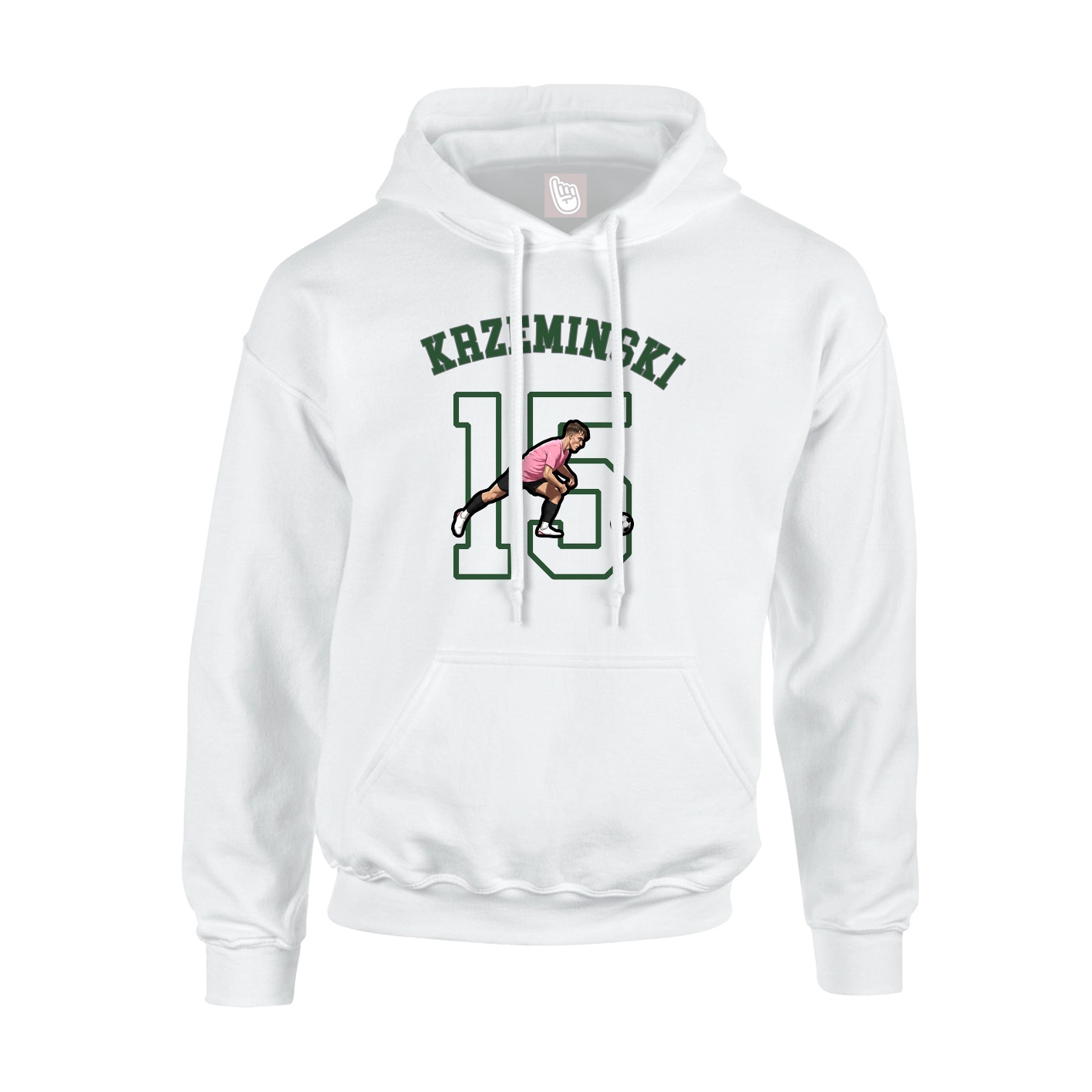 Hoodie — Shirsey Arch in White