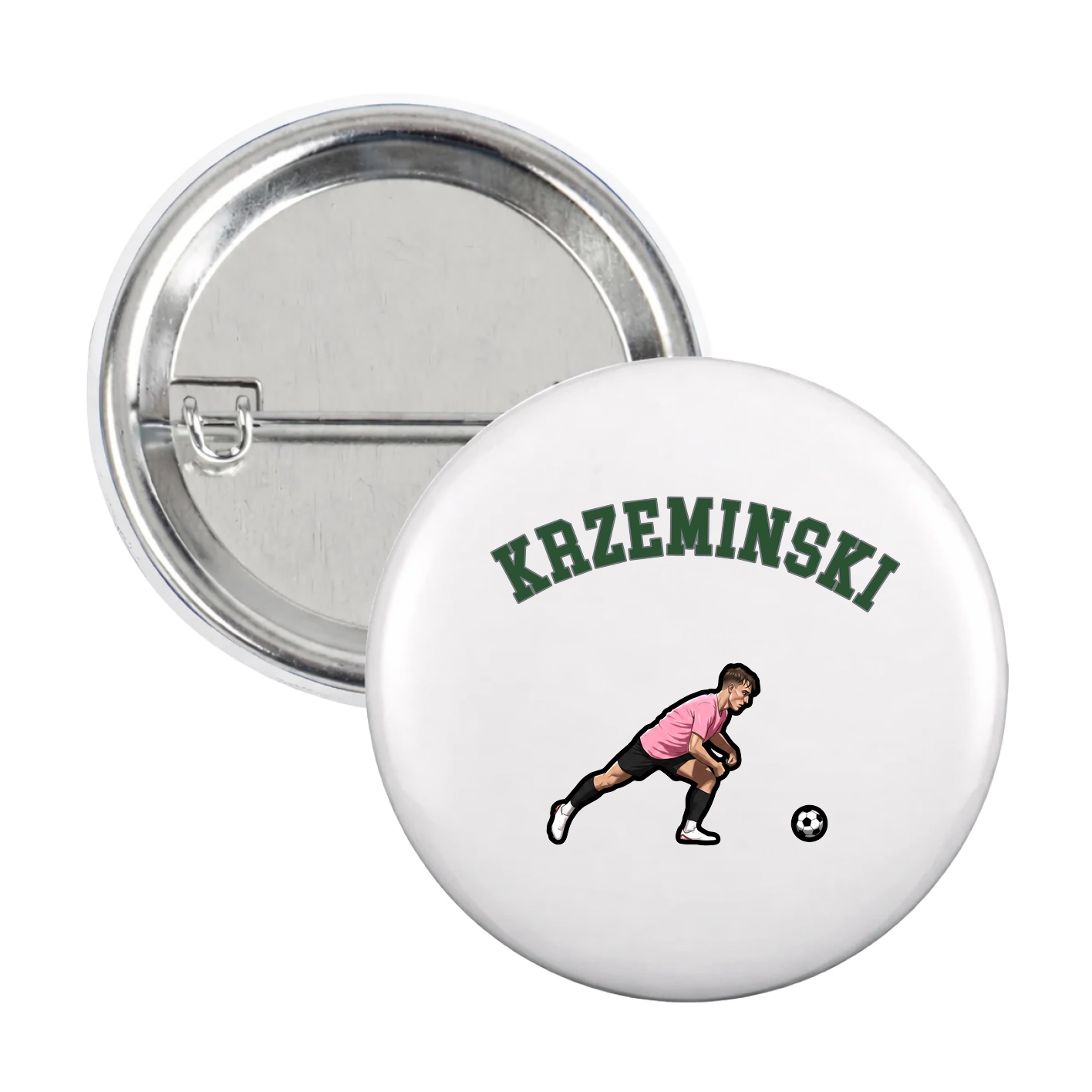 Game Day Button — Shirsey Arch in White