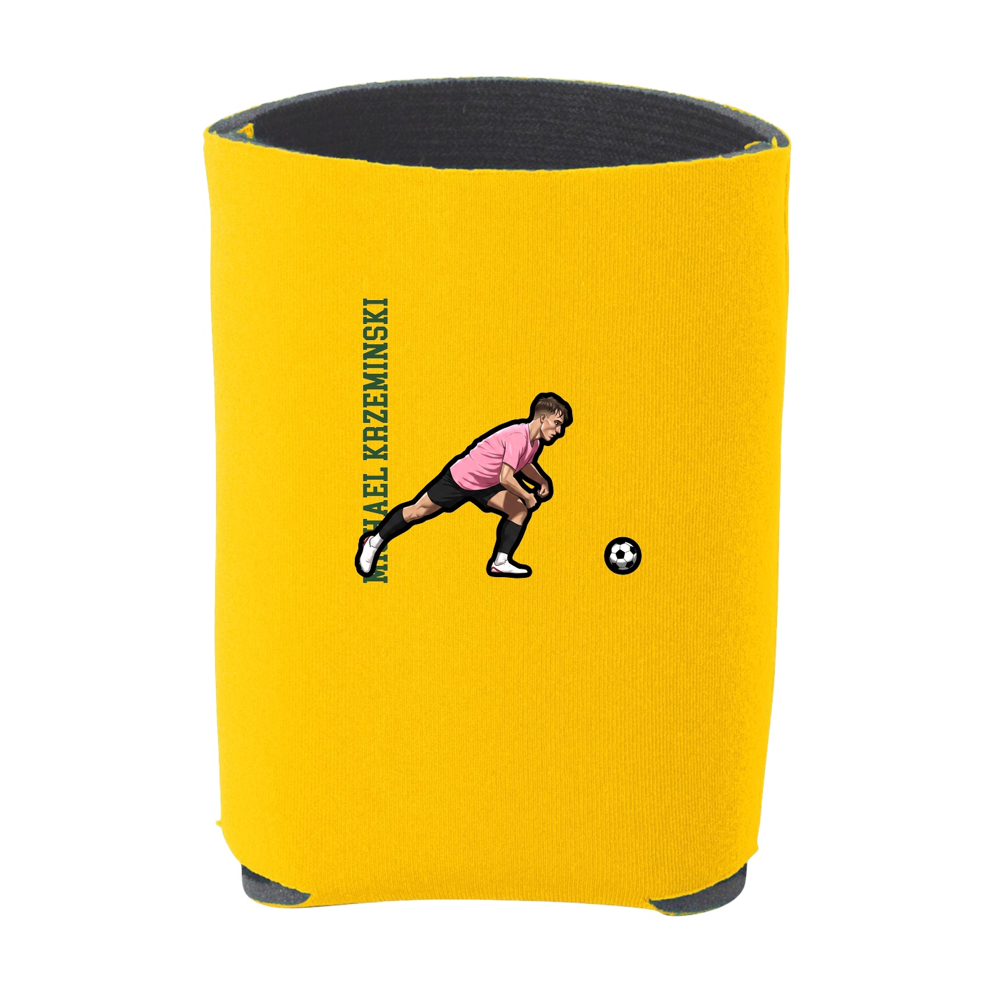 Can Holder — Name Vertical in Yellow