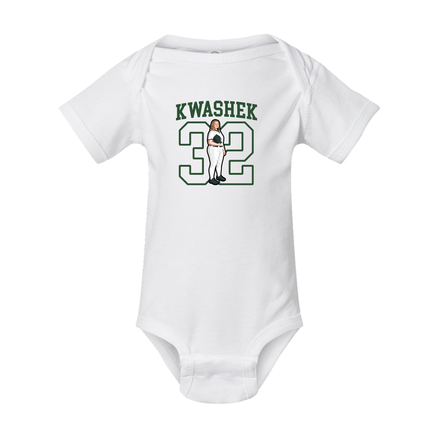 Baby Onesie — Shirsey in White