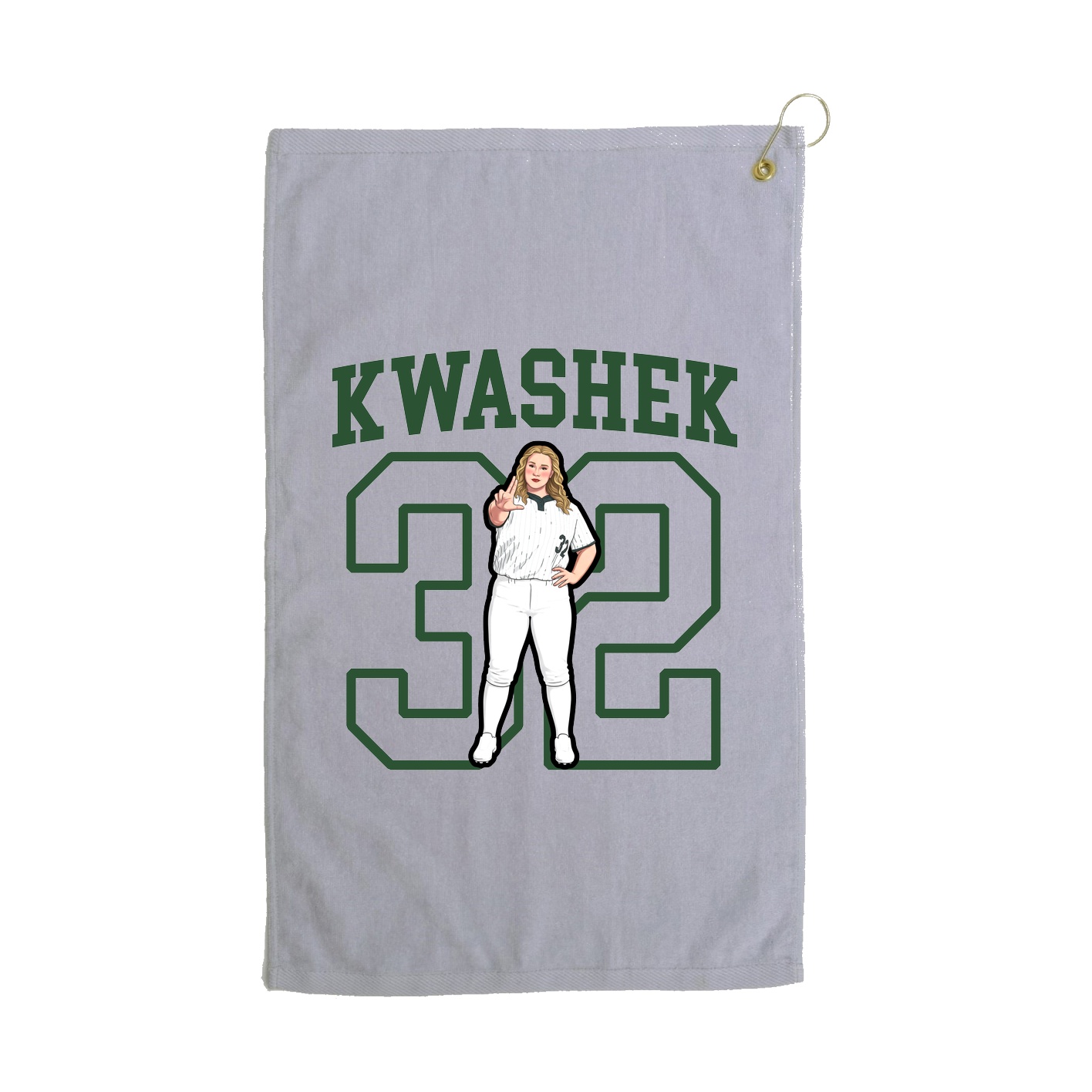 Golf Towel — Shirsey in Grey