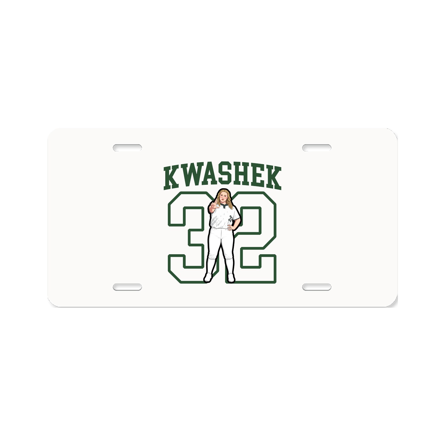 License Plate — Shirsey in Classic