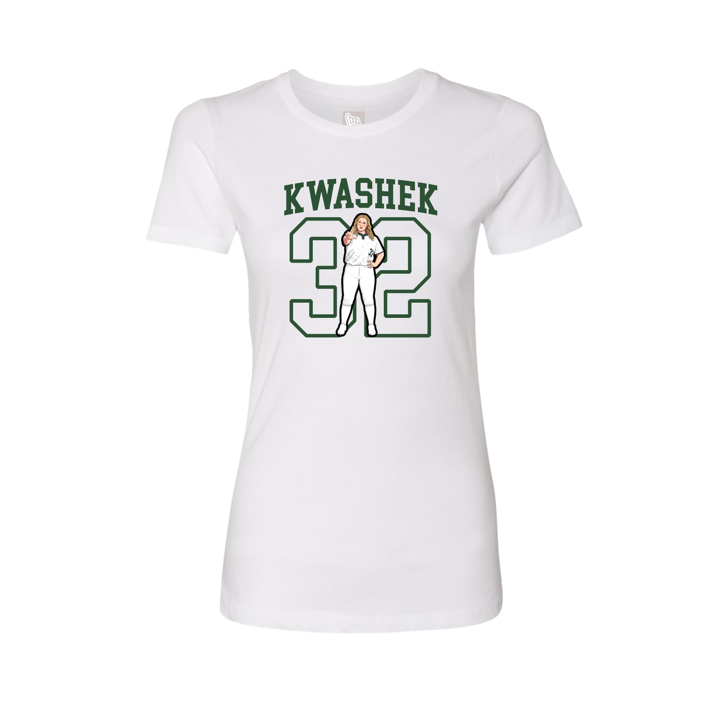 Fitted Women's Tee — Shirsey in White