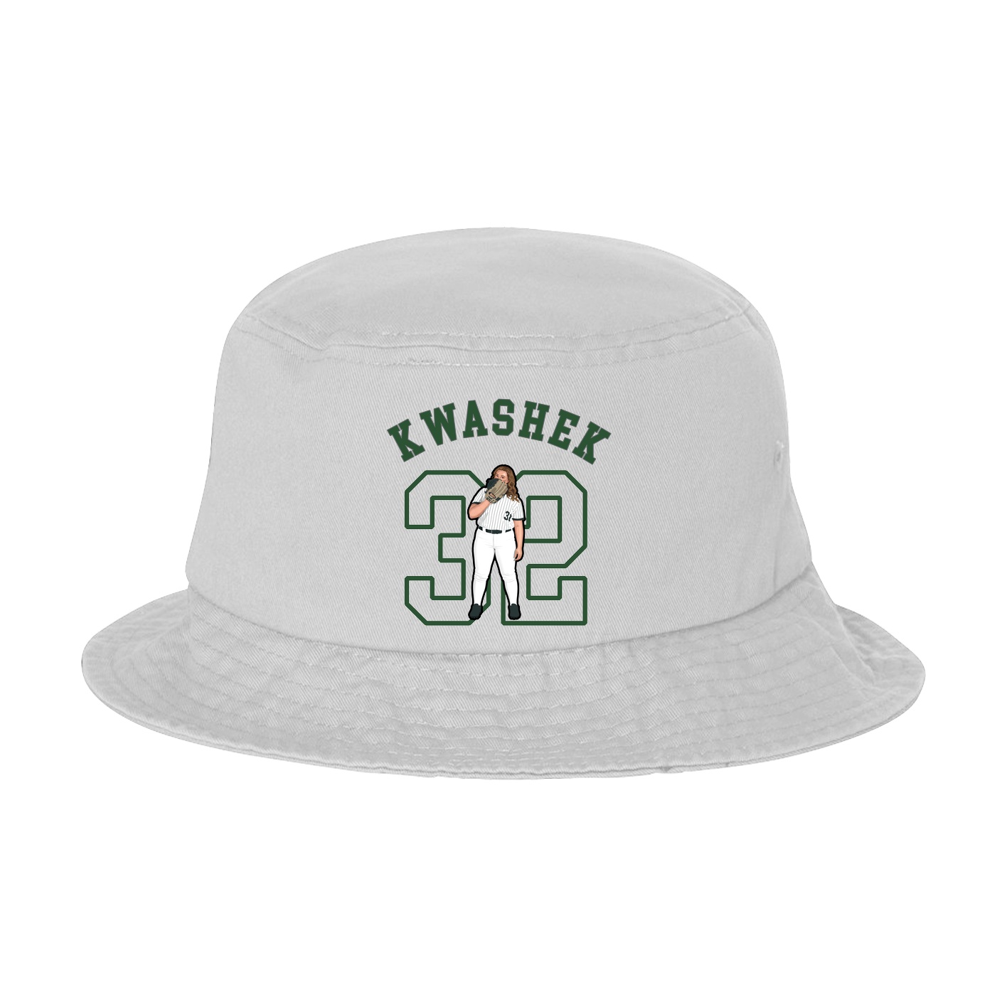 Bucket Cap — Shirsey Arch in White