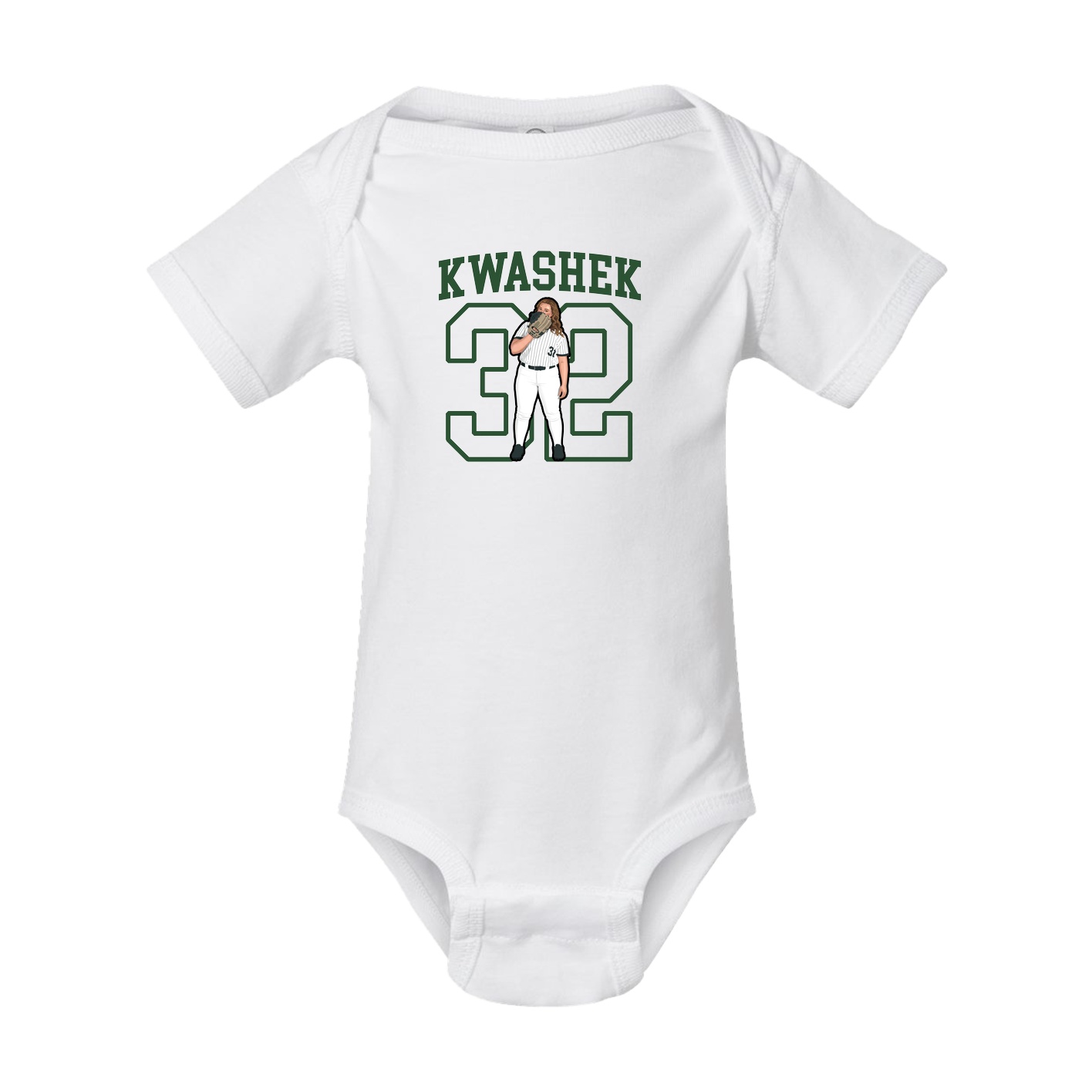 Baby Onesie — Shirsey in White