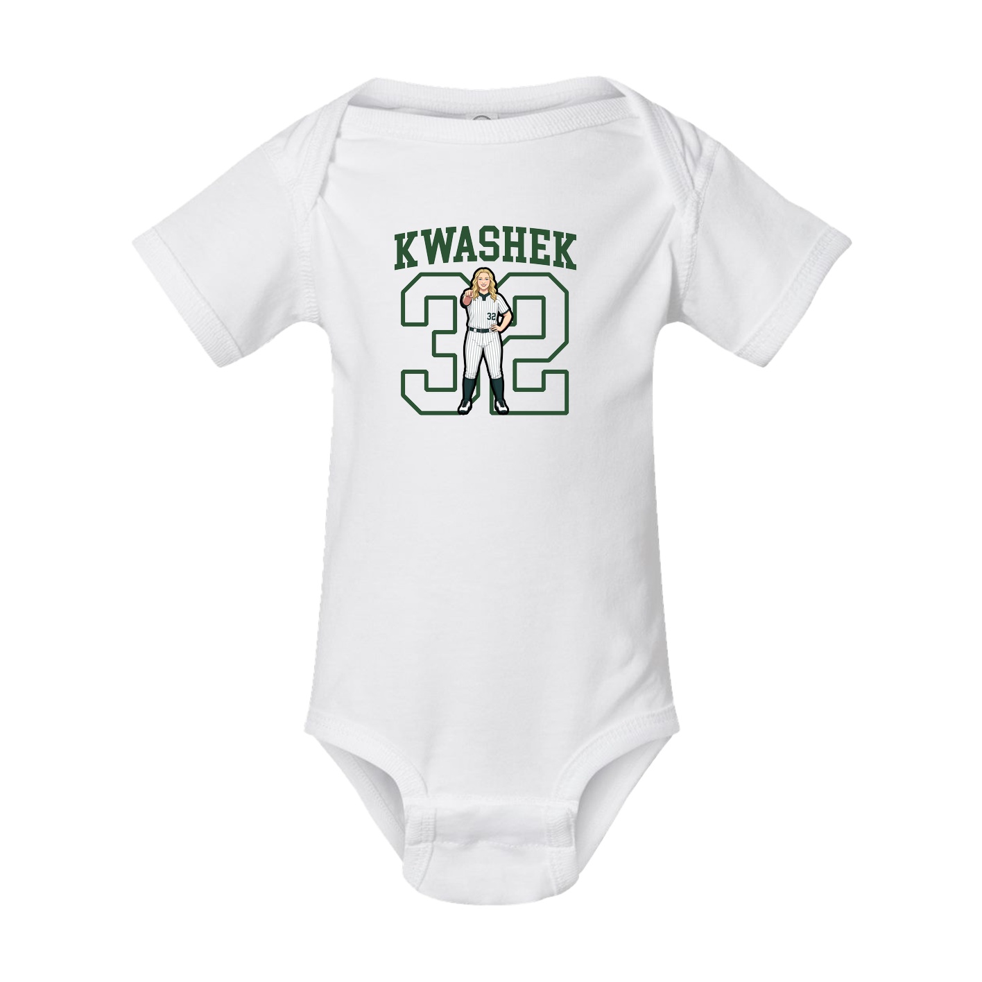 Baby Onesie — Shirsey in White