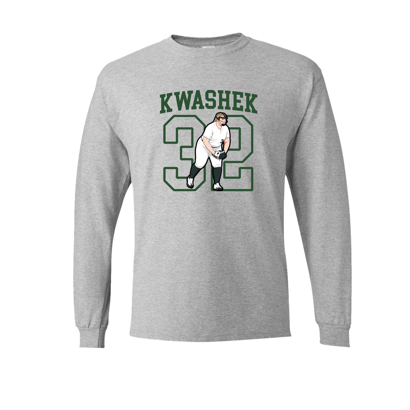 Long Sleeve Tee — Shirsey in Grey