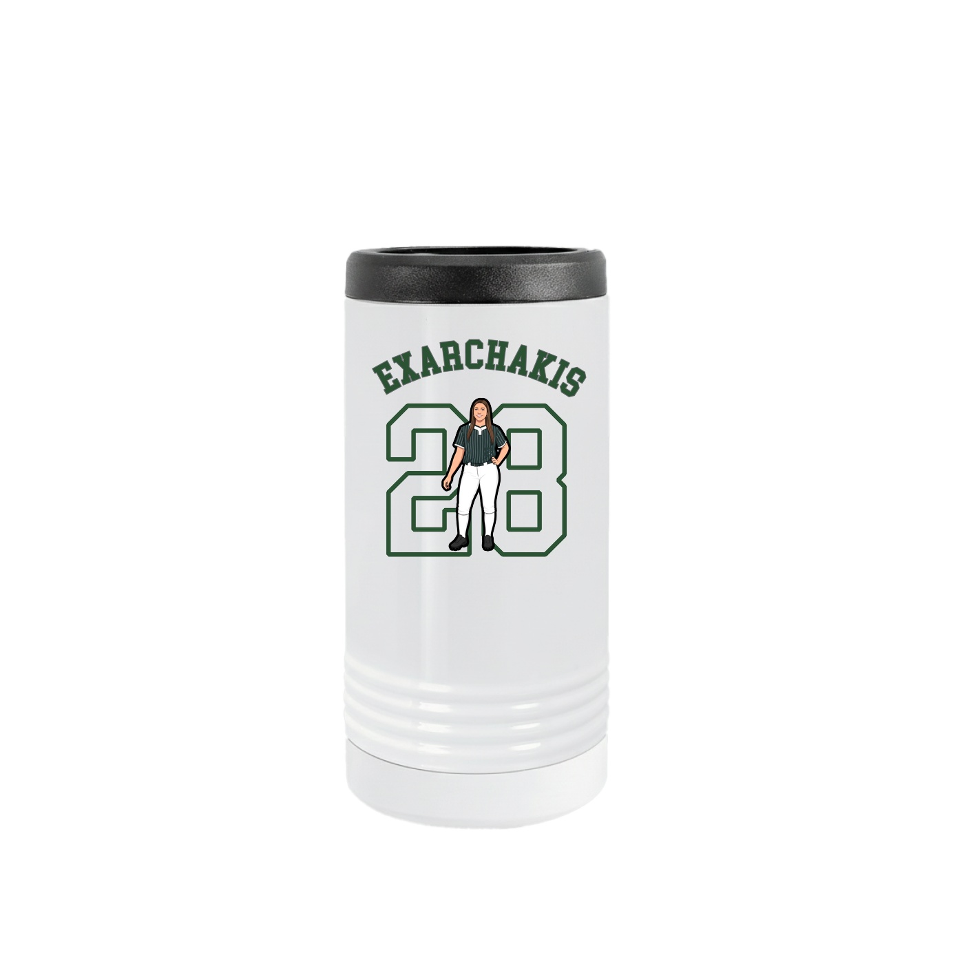 Slim Beverage Holder — Shirsey Arch in White