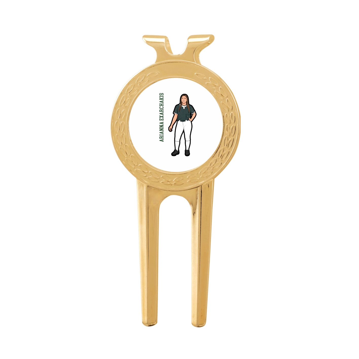 Divot Tool with Ball Marker — Name Vertical in Classic
