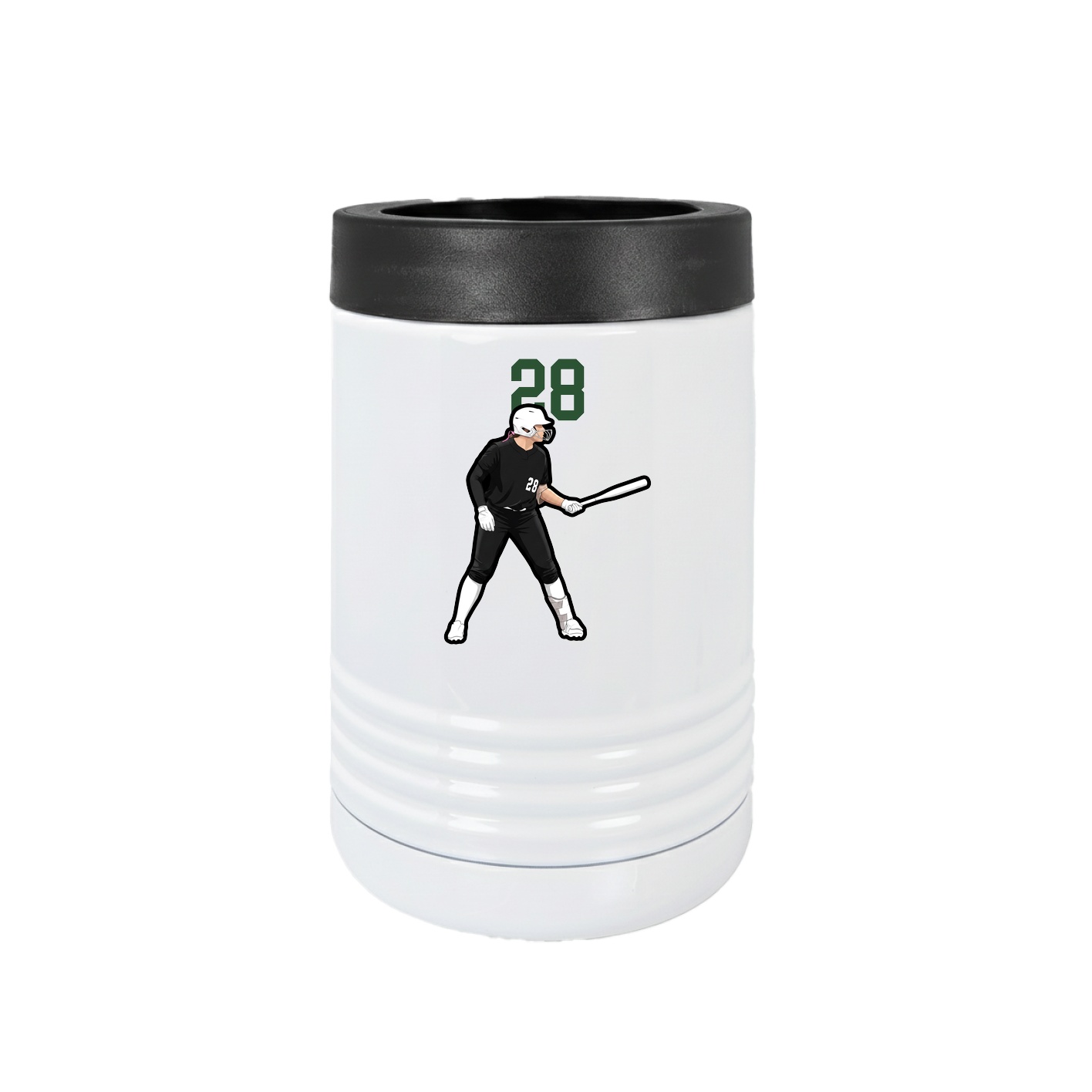 Beverage Holder — Number Top in White