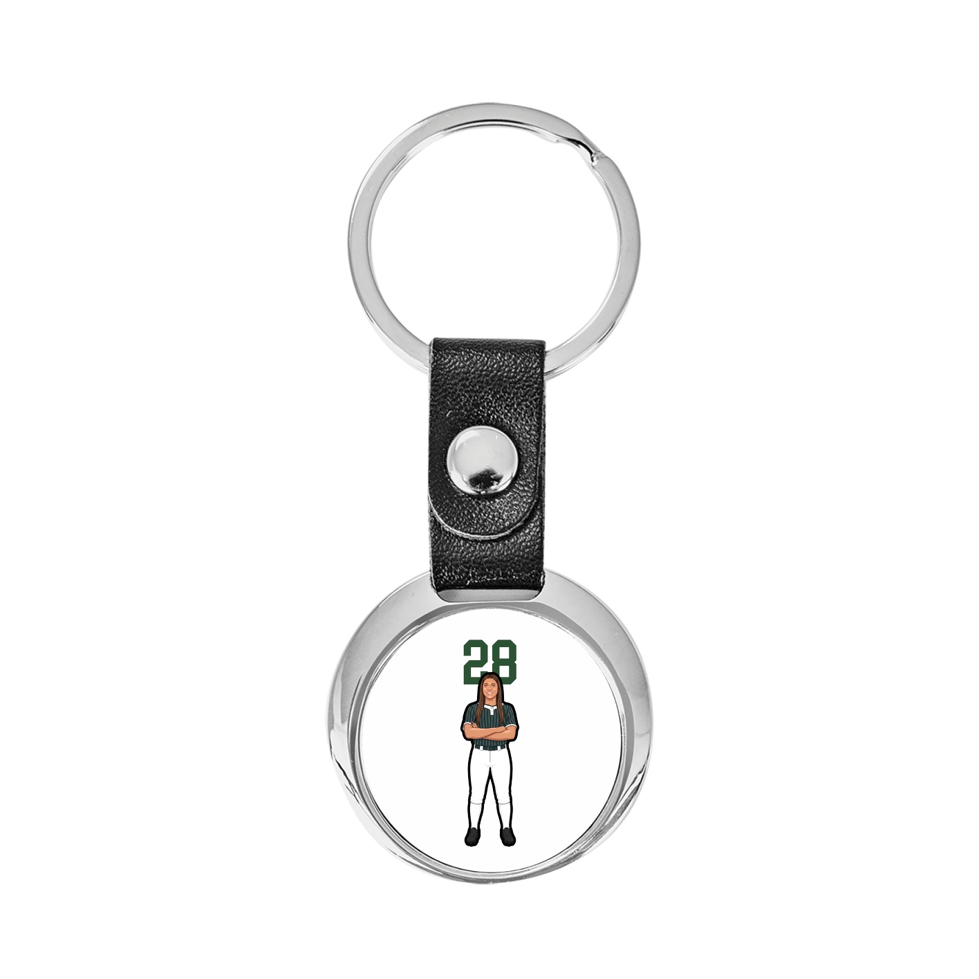 Key Chain — Number Top in Classic