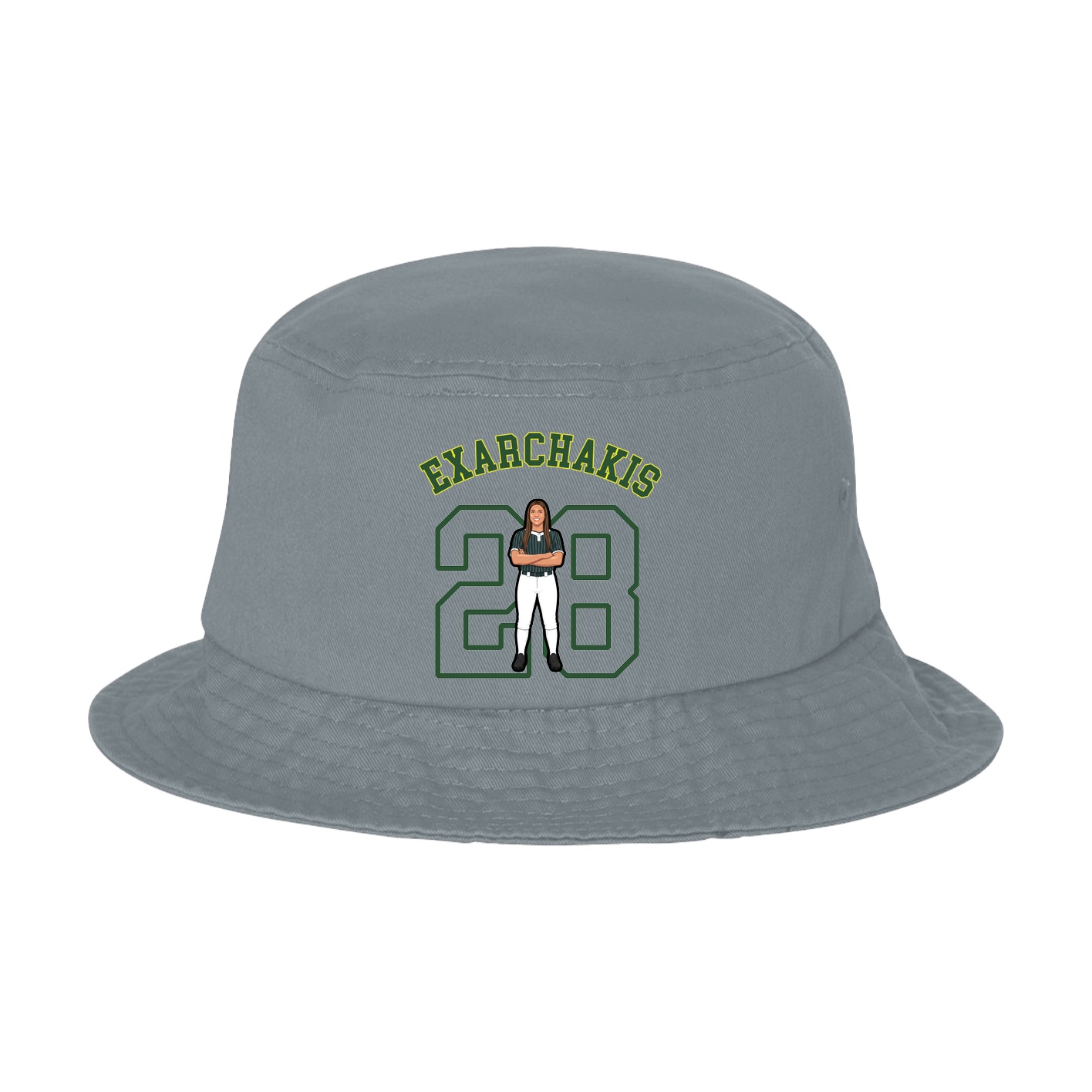 Bucket Cap — Shirsey Arch in Grey