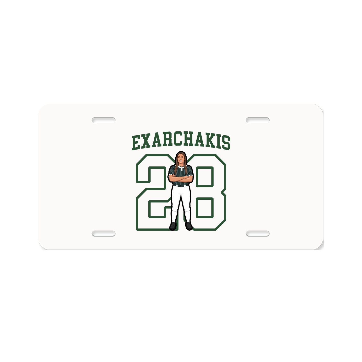 Aluminum License Plate
