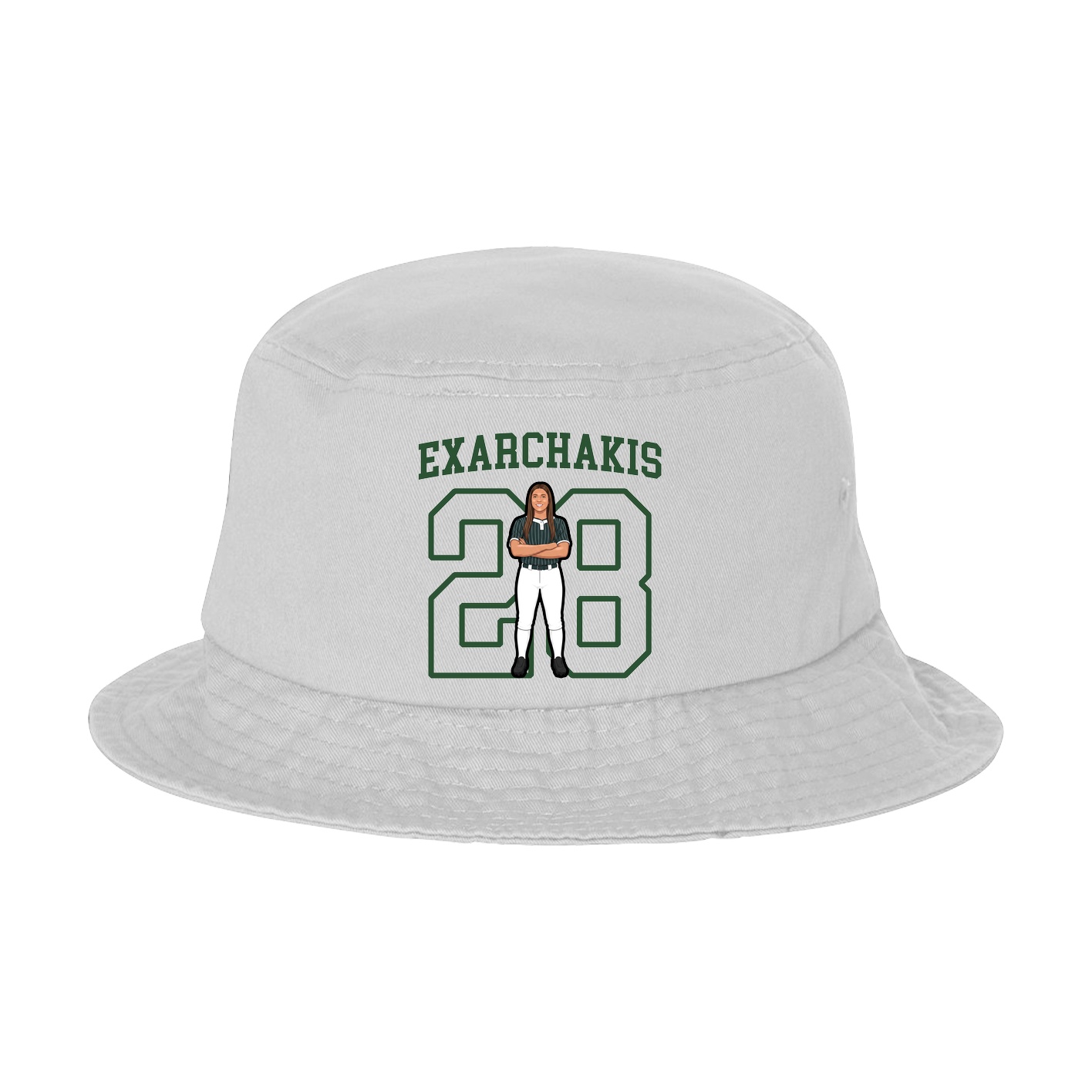 Bucket Cap — Shirsey in White