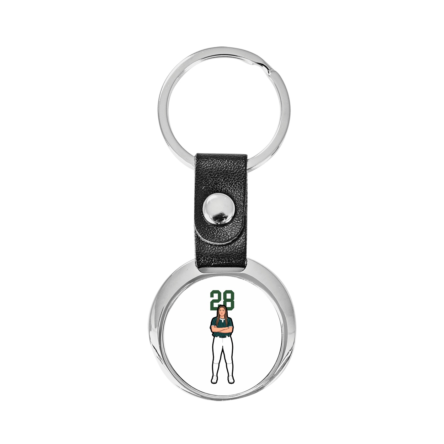 Key Chain — Number Top in Classic