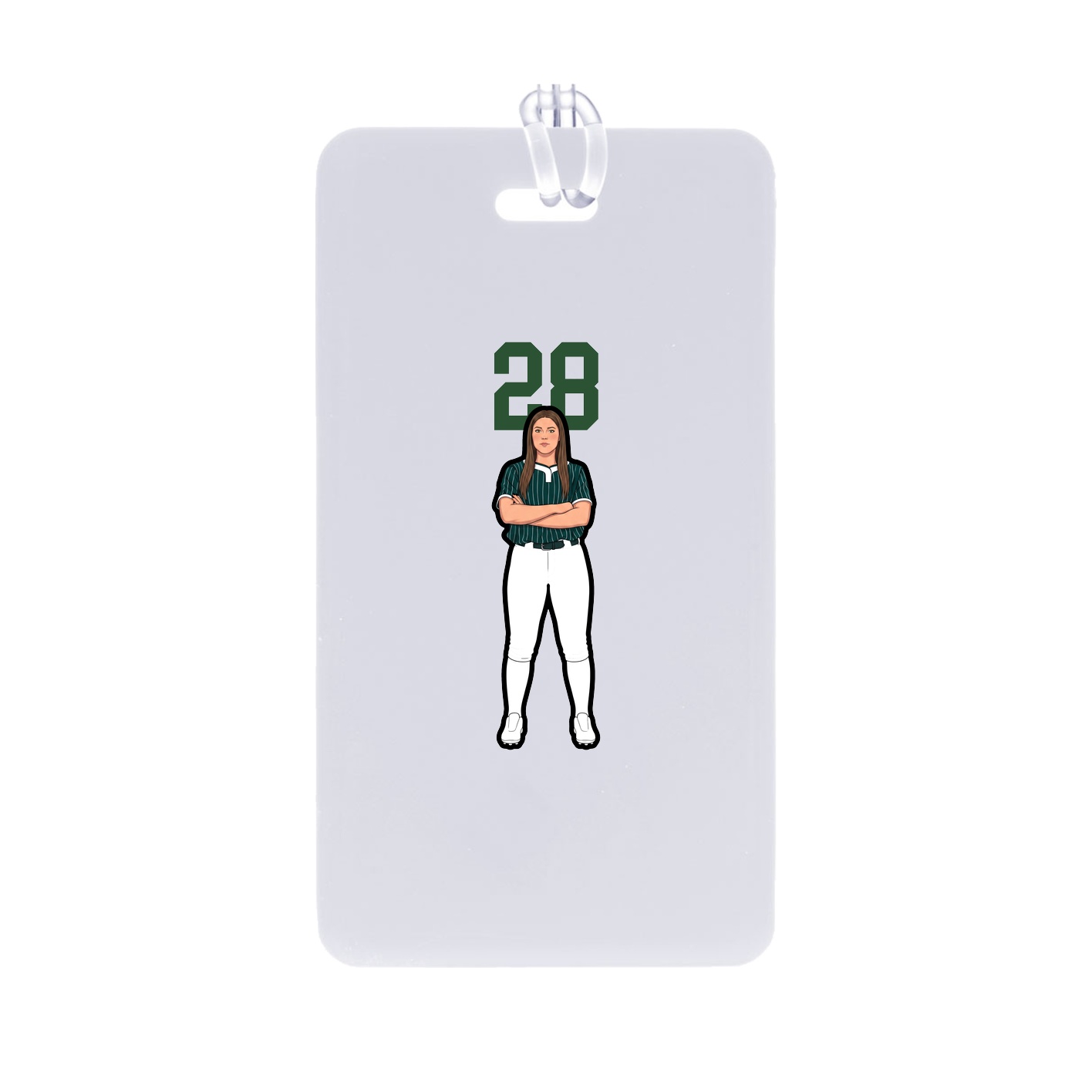 Bag Tag — Number Top in Classic