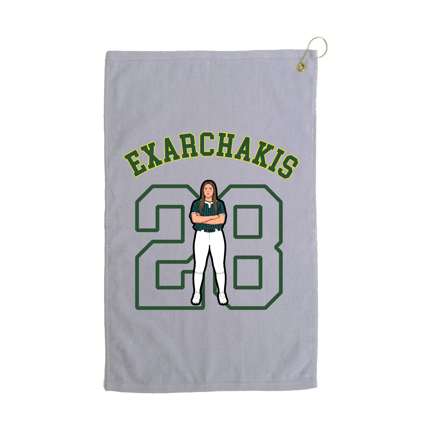 Terry Velour Golf Towel