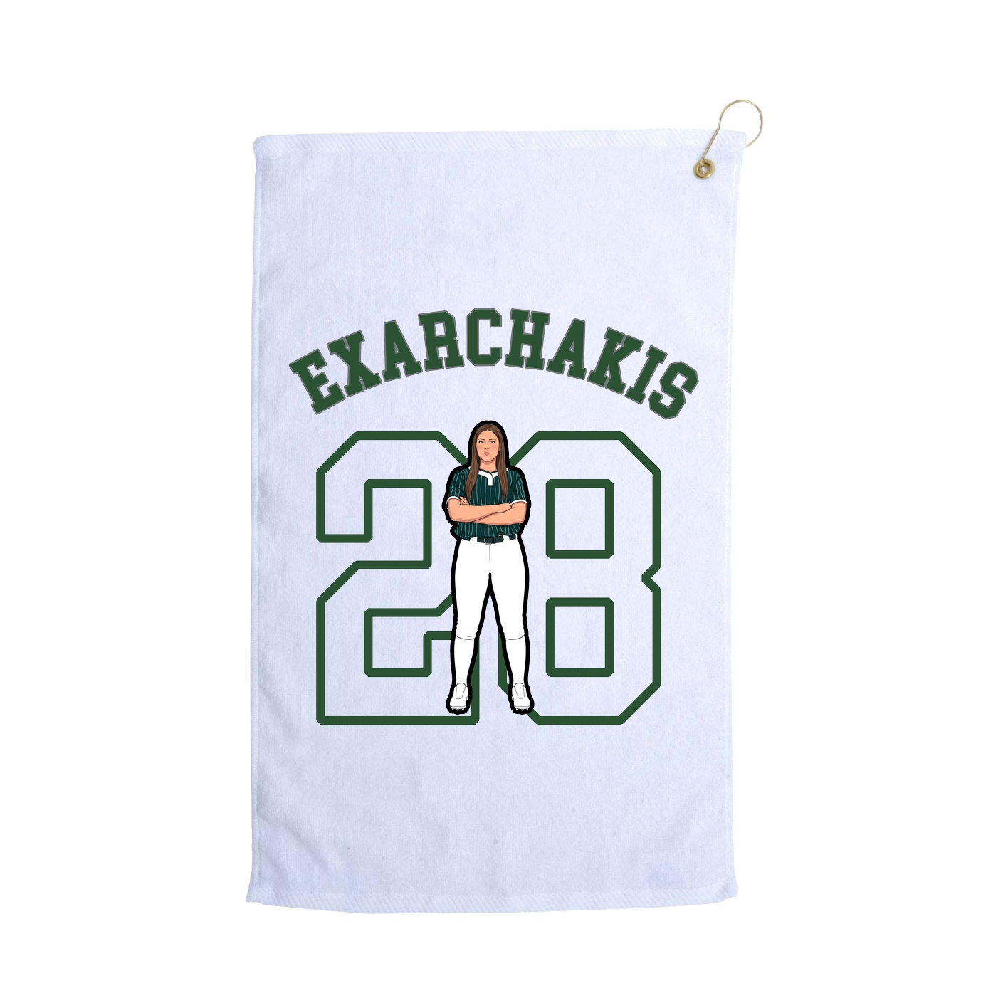 Terry Velour Golf Towel