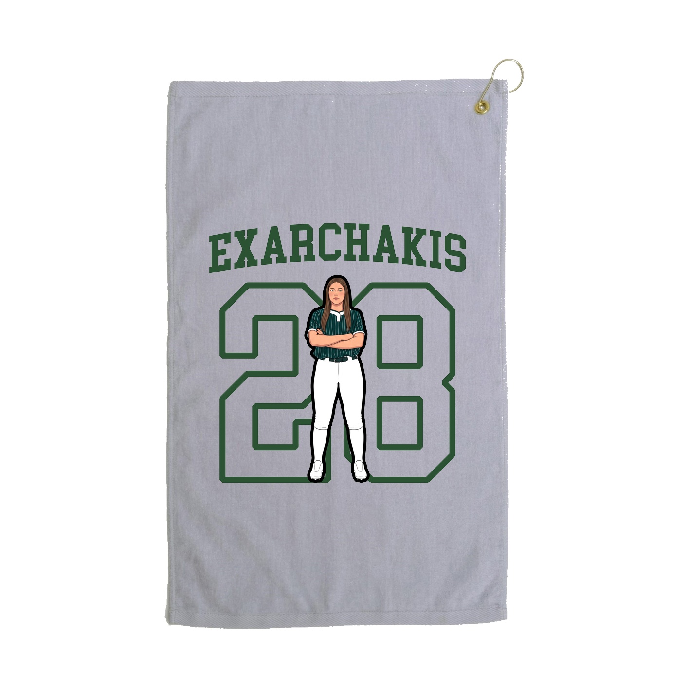 Golf Towel — Shirsey in Grey