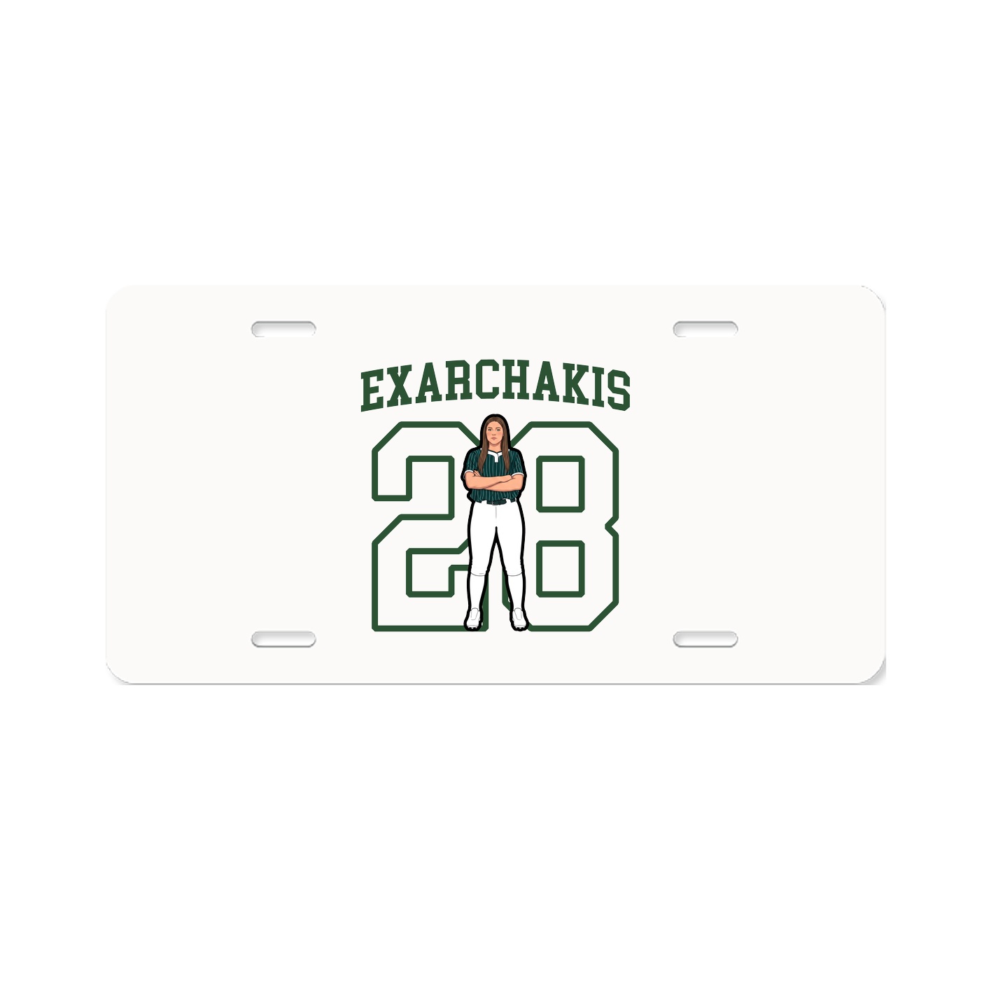 Aluminum License Plate
