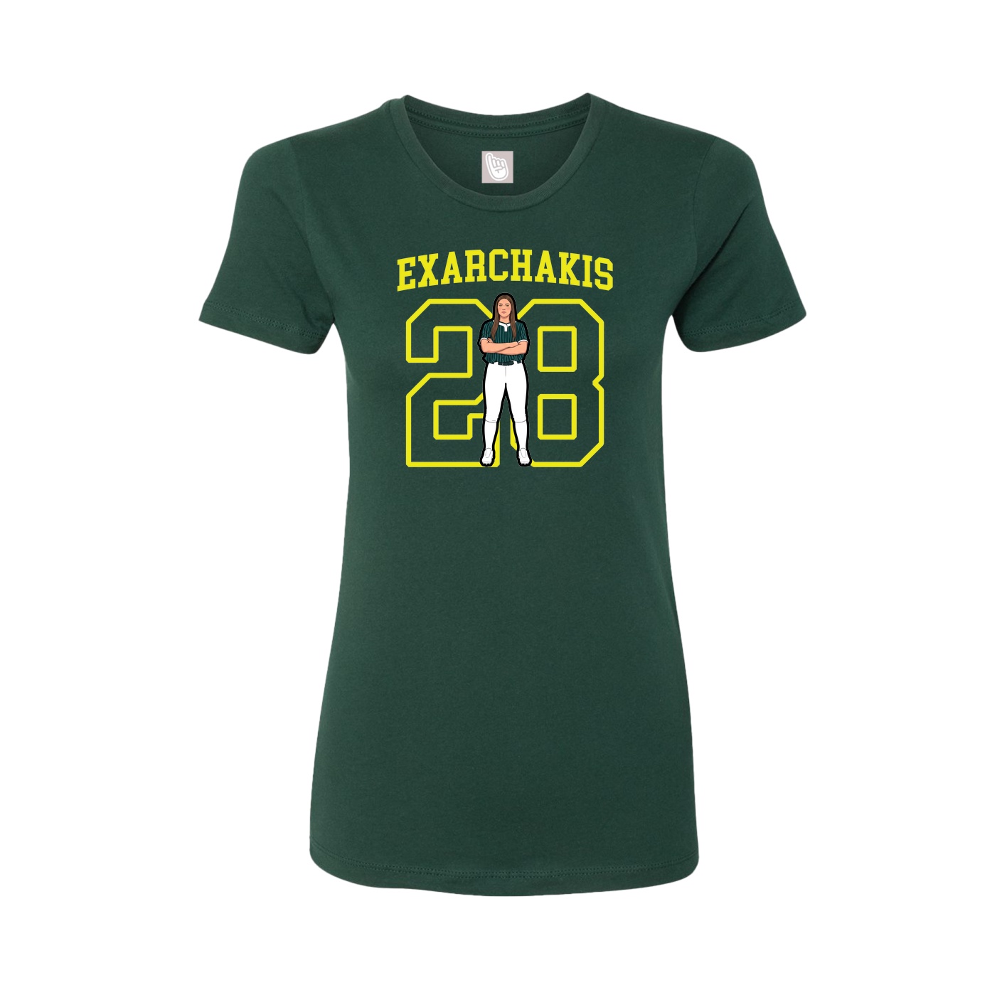 Womens Tee — Shirsey in Green