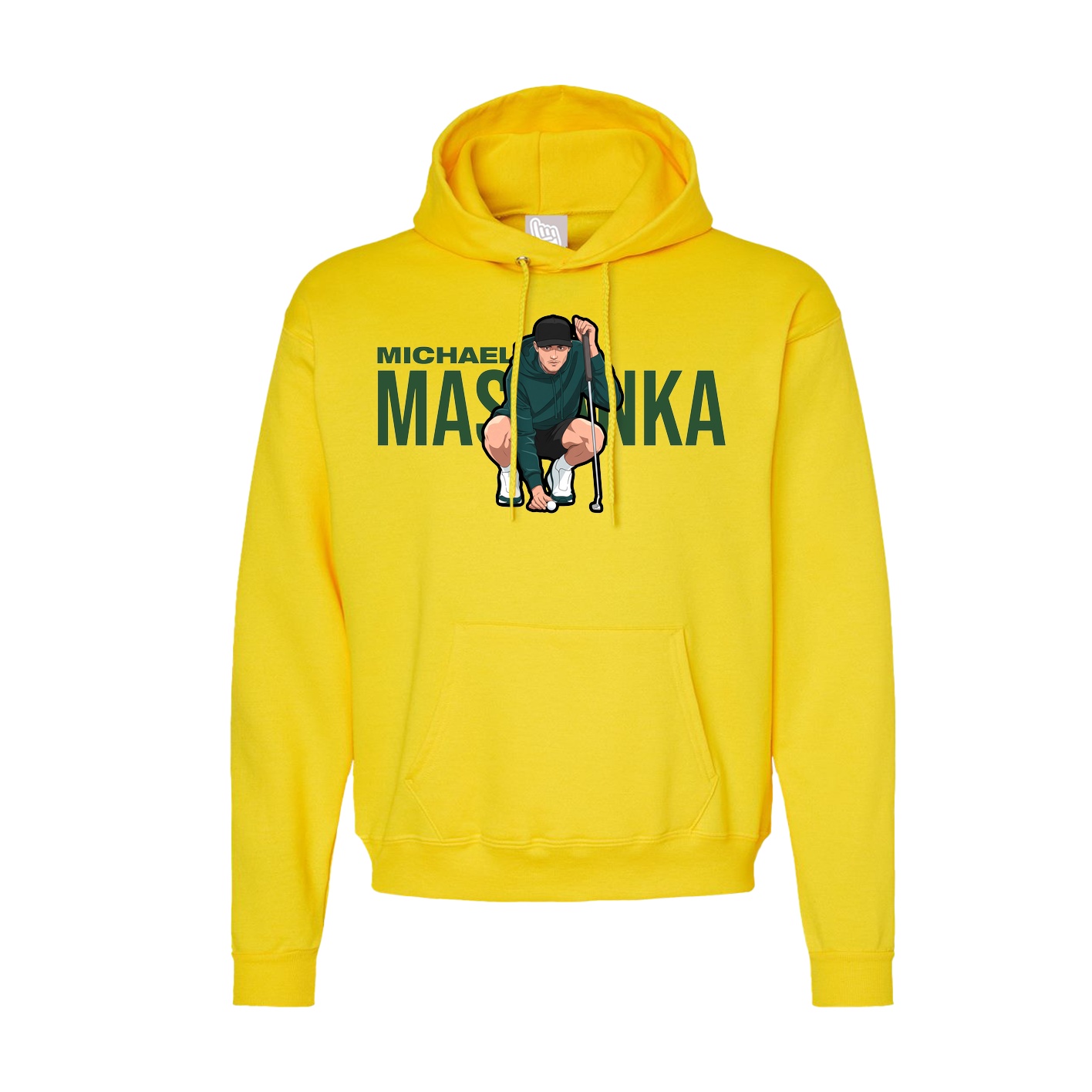 Hoodie — Player Name in Yellow