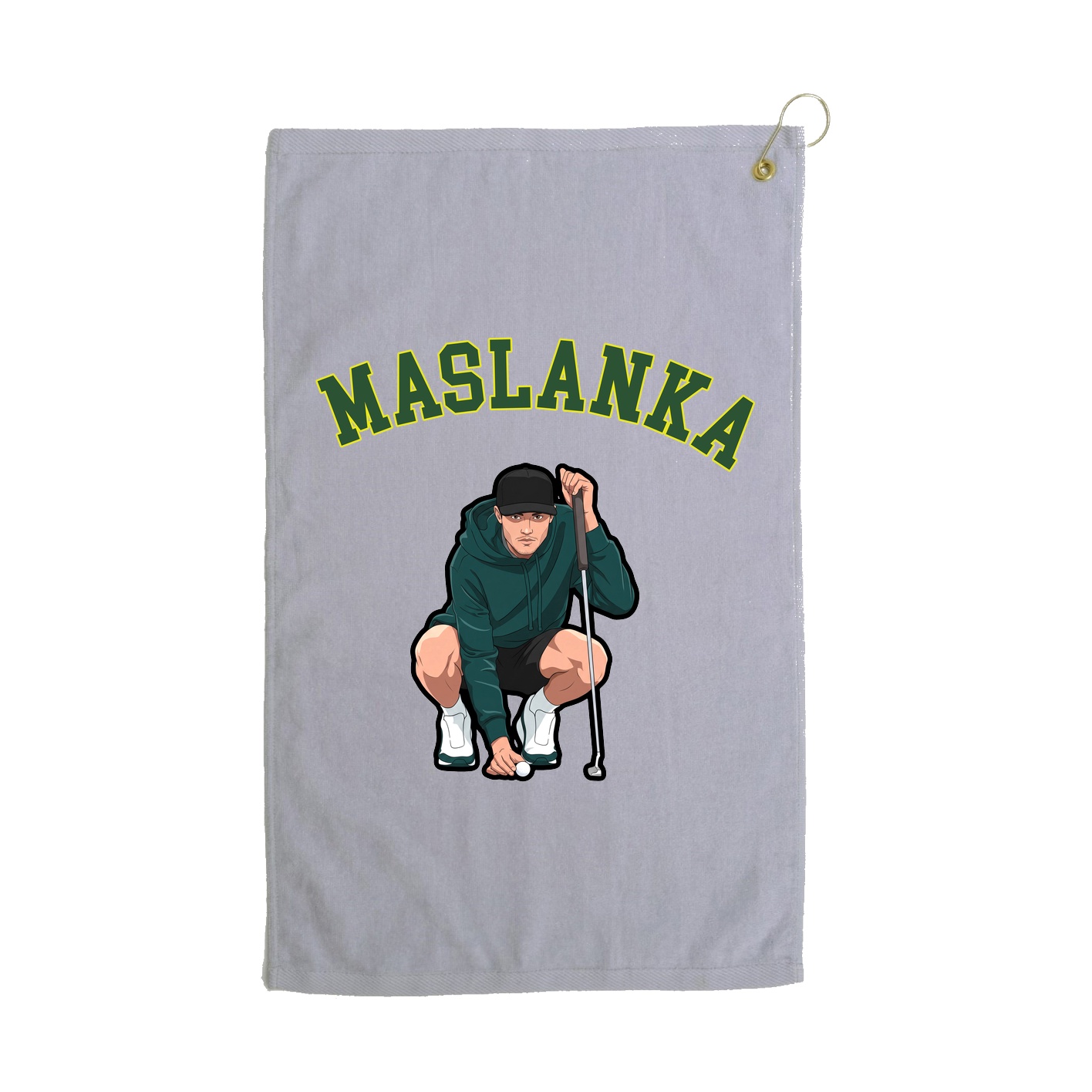 Golf Towel — Shirsey Arch in Grey