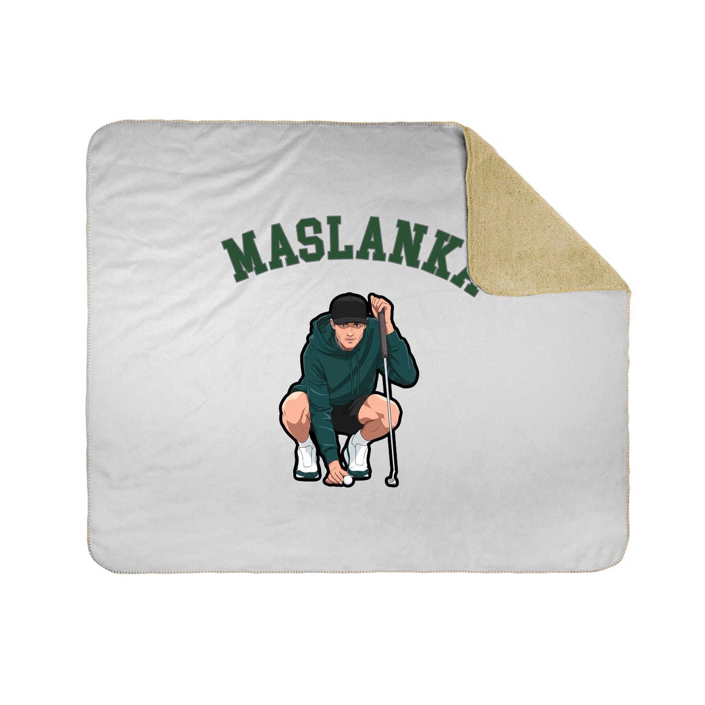 Throw Blanket — Shirsey Arch in White