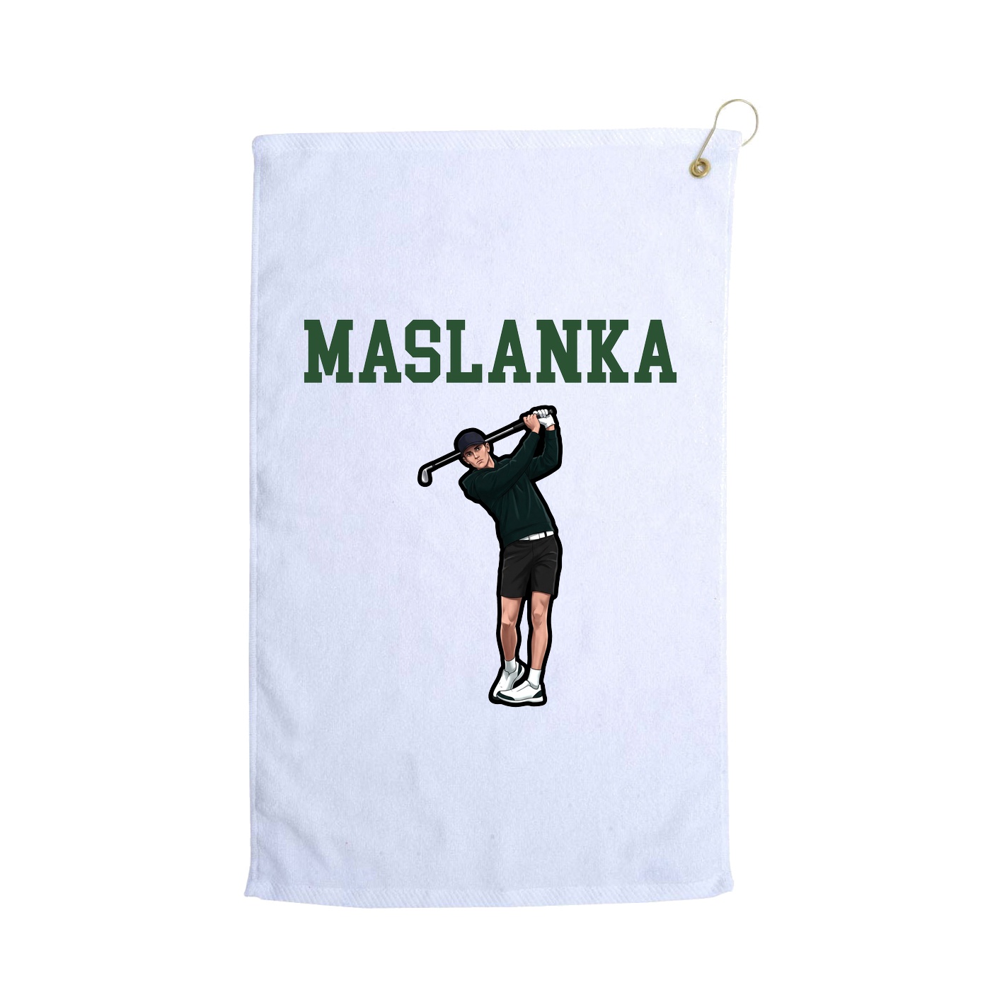 Golf Towel — Shirsey in White