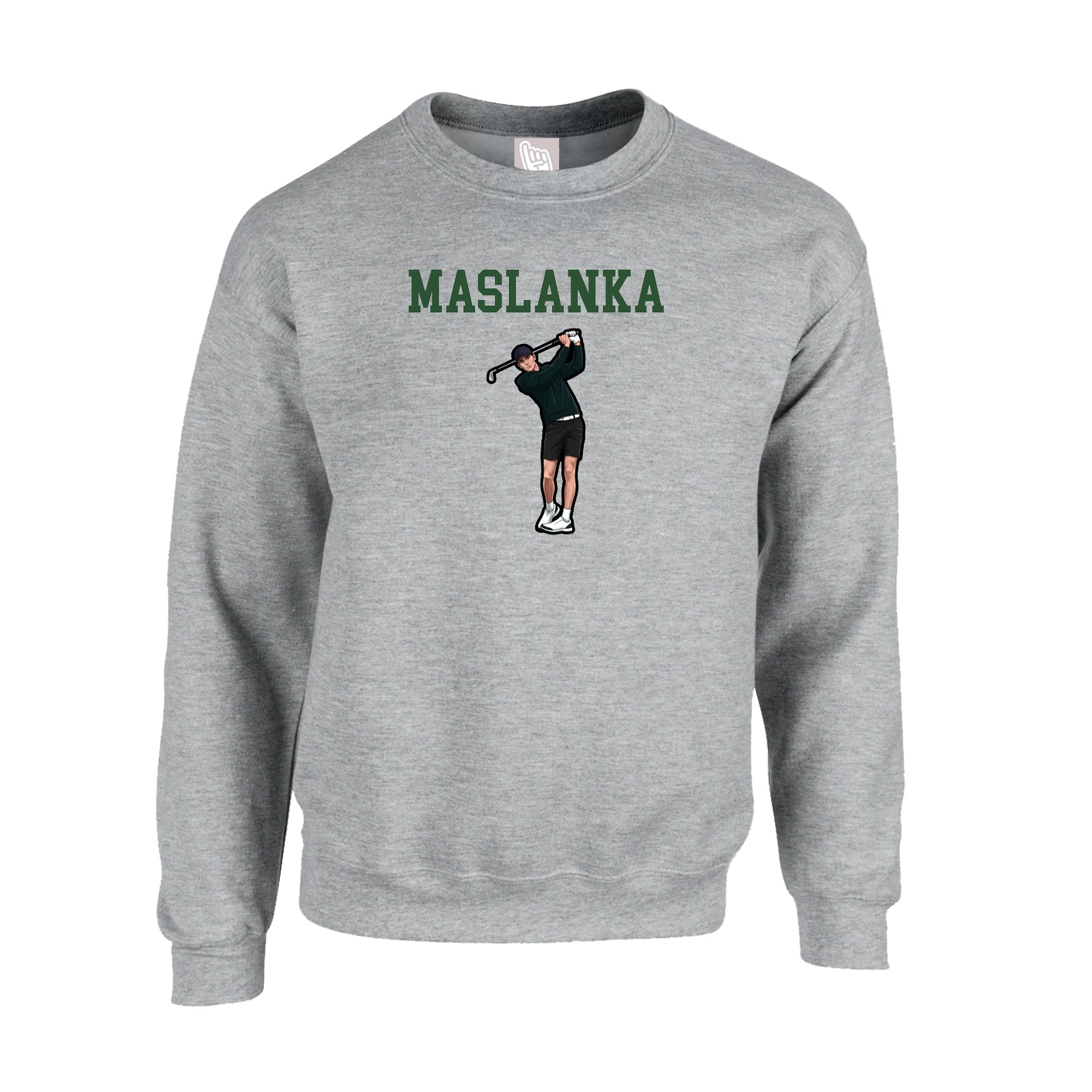 Fleece Crew — Shirsey in Grey