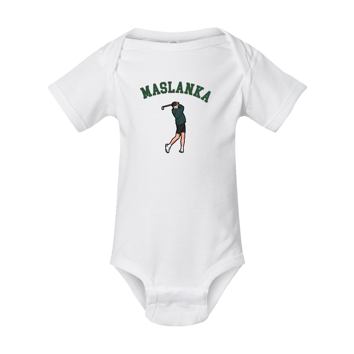 Baby Onesie — Shirsey Arch in White