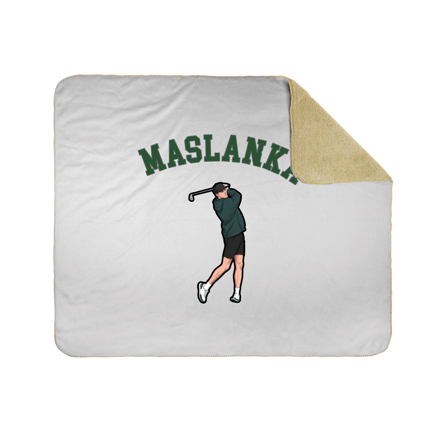 Throw Blanket — Shirsey Arch in White