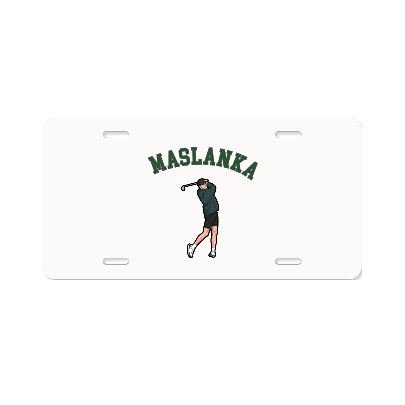 License Plate — Shirsey Arch in Classic