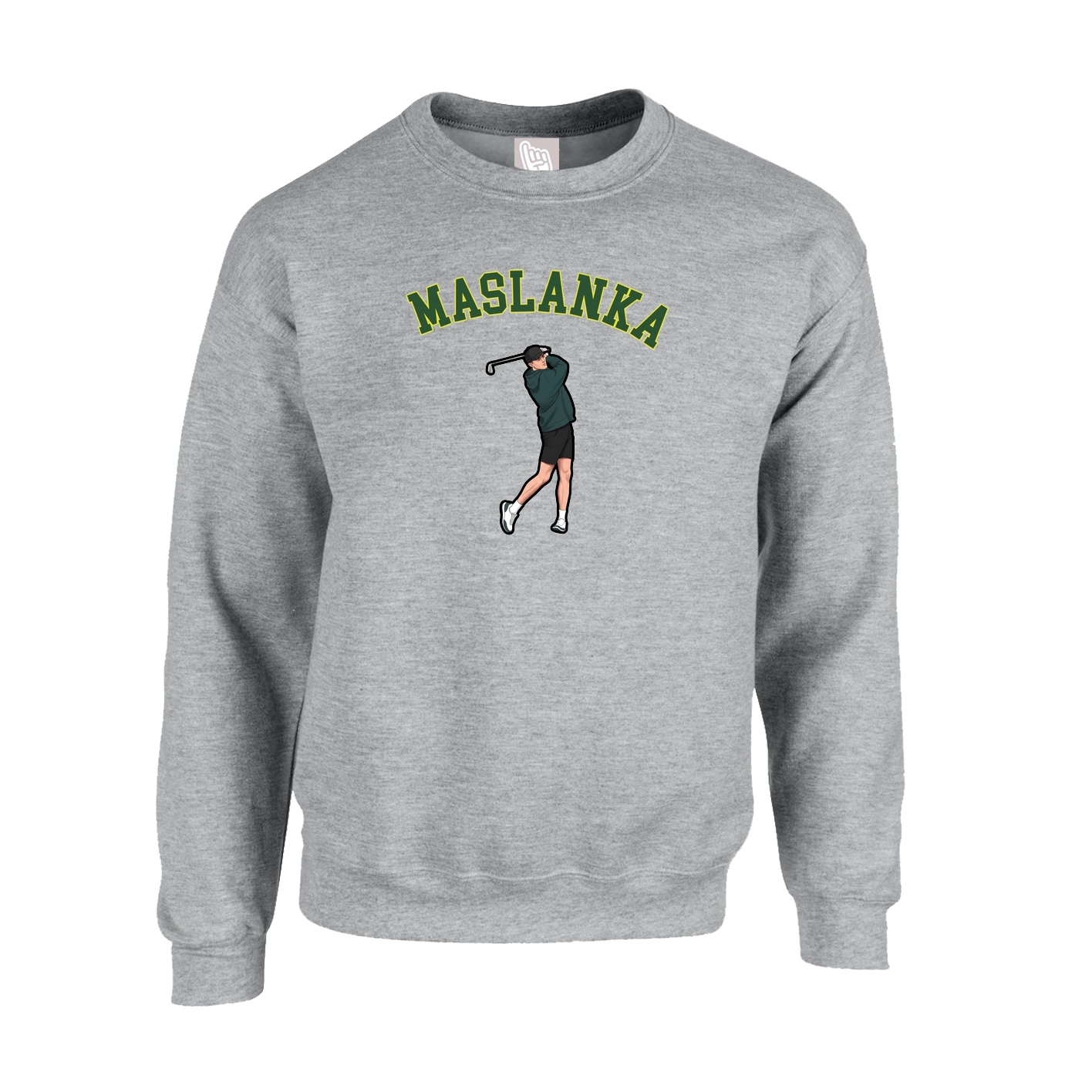 Fleece Crew — Shirsey Arch in Grey