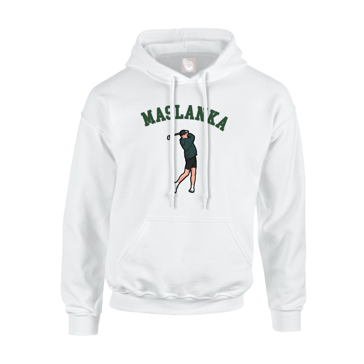 Youth Hoodie — Shirsey Arch in White
