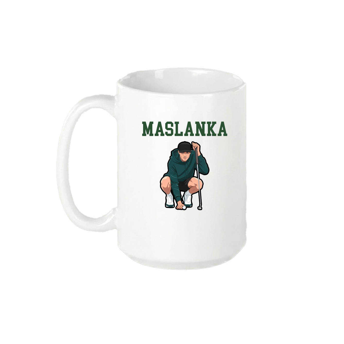 15oz Coffee Mug — Shirsey in White