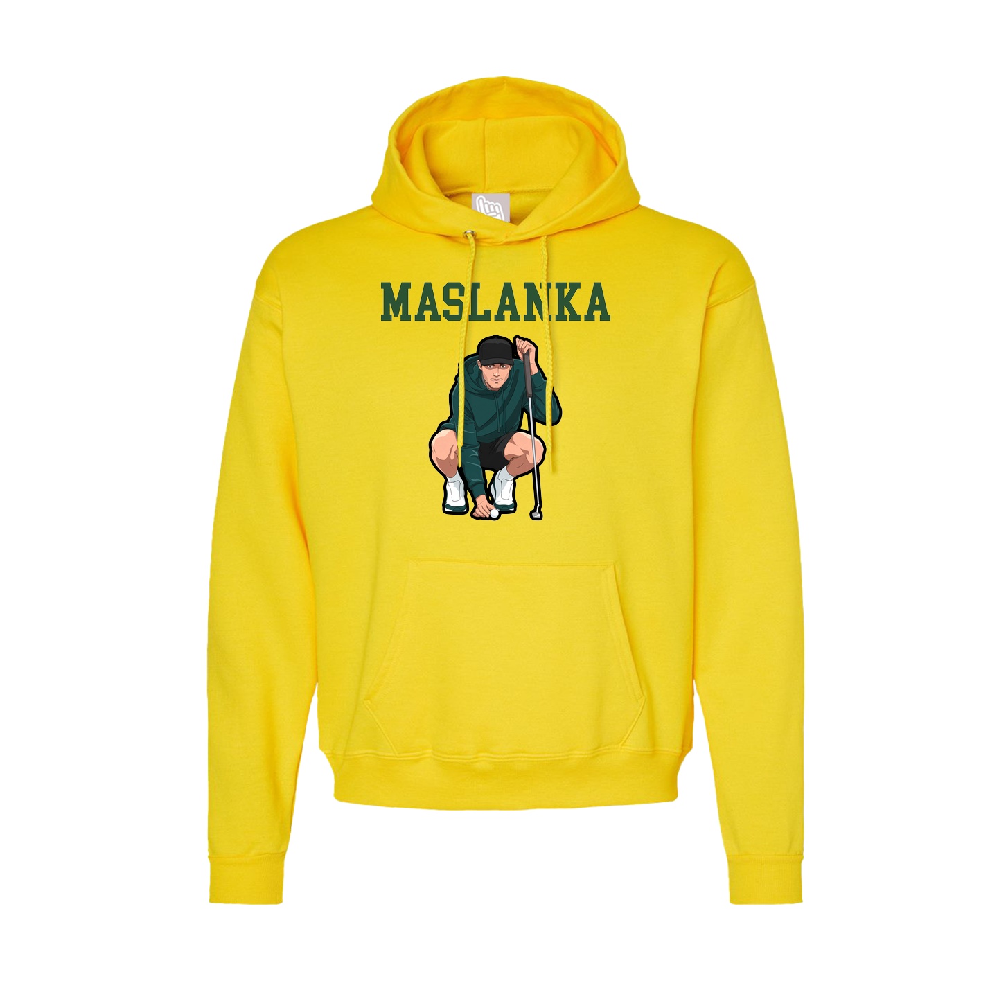 Hoodie — Shirsey in Yellow