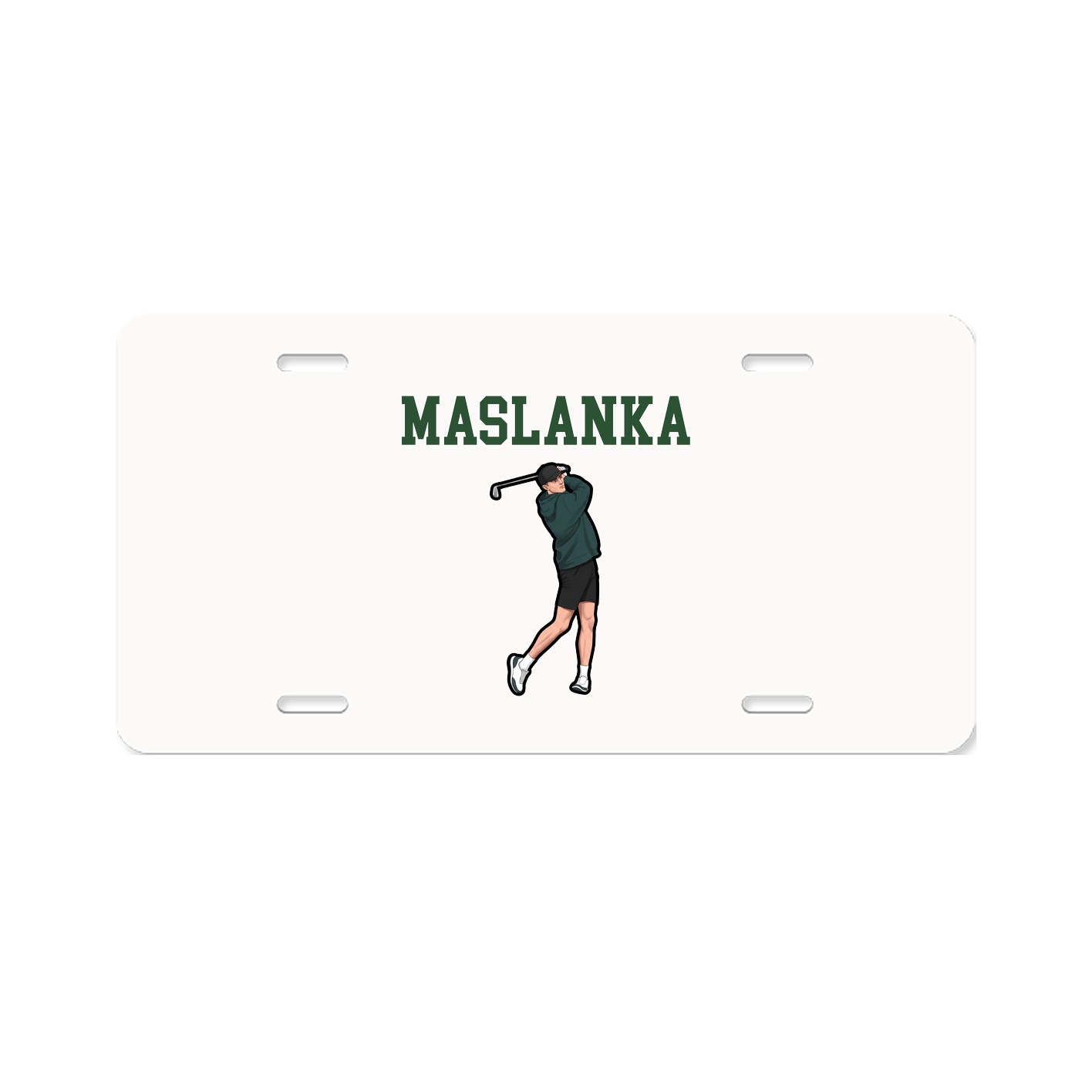 License Plate — Shirsey in Classic