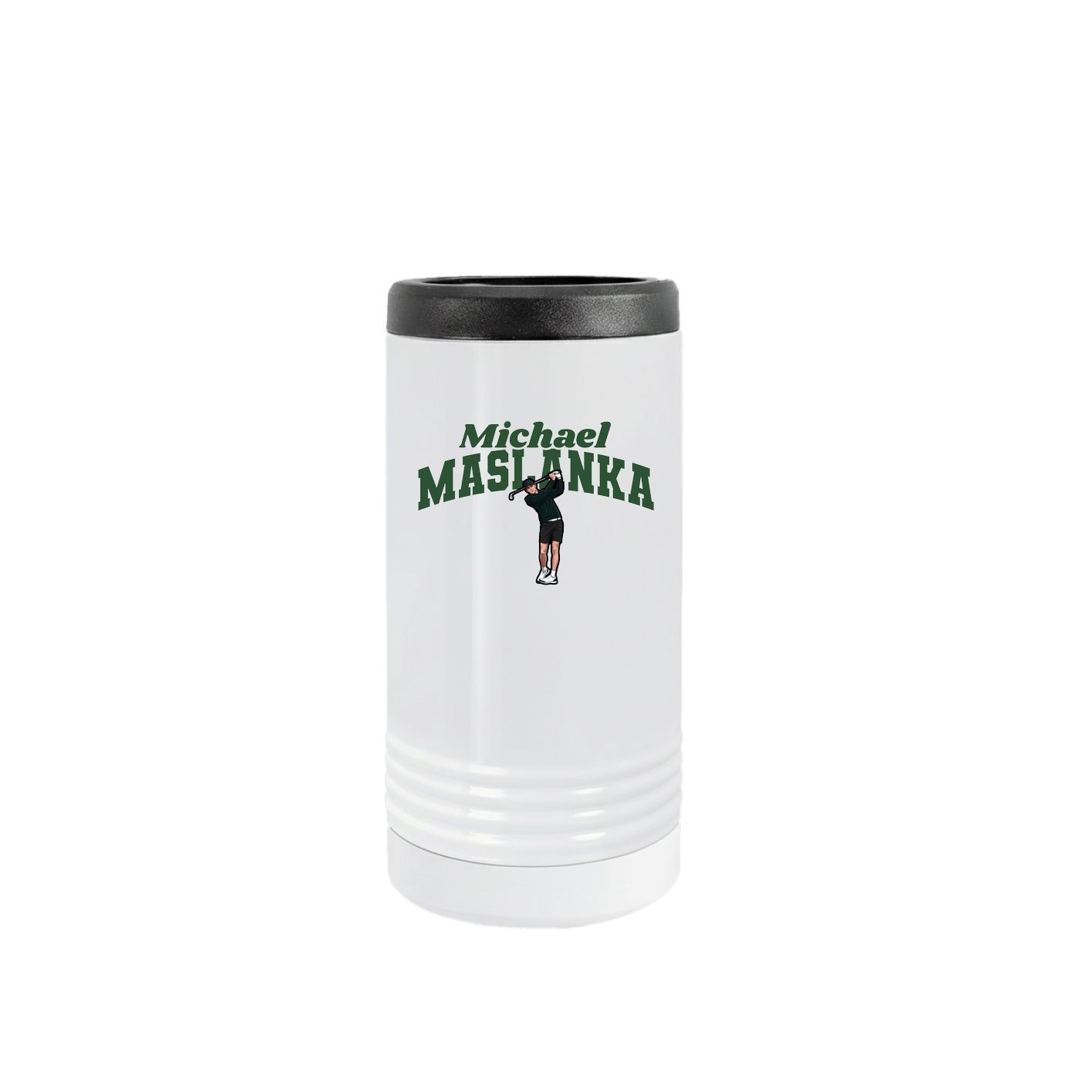 Slim Beverage Holder — Signature Arch in White