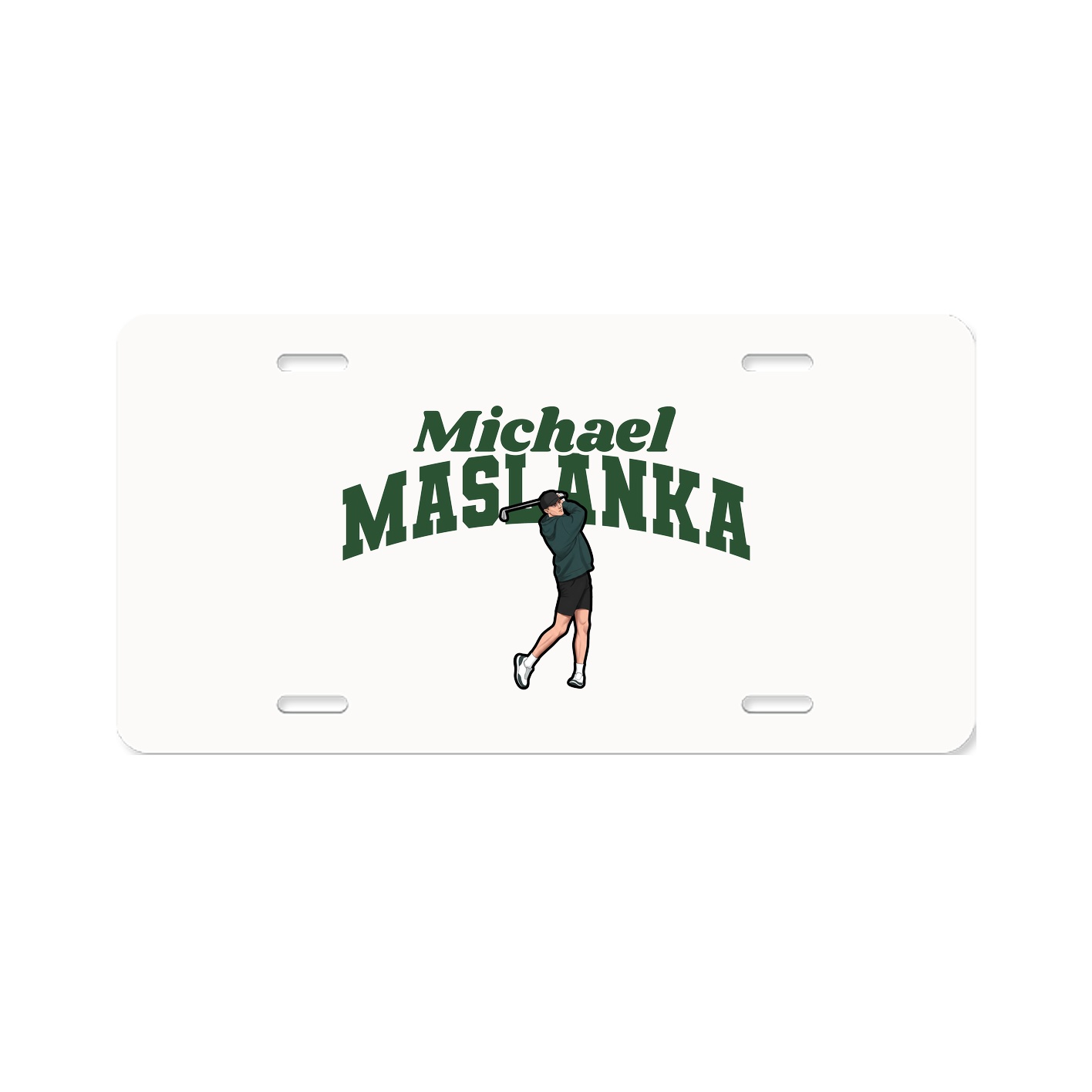 License Plate — Signature Arch in Classic