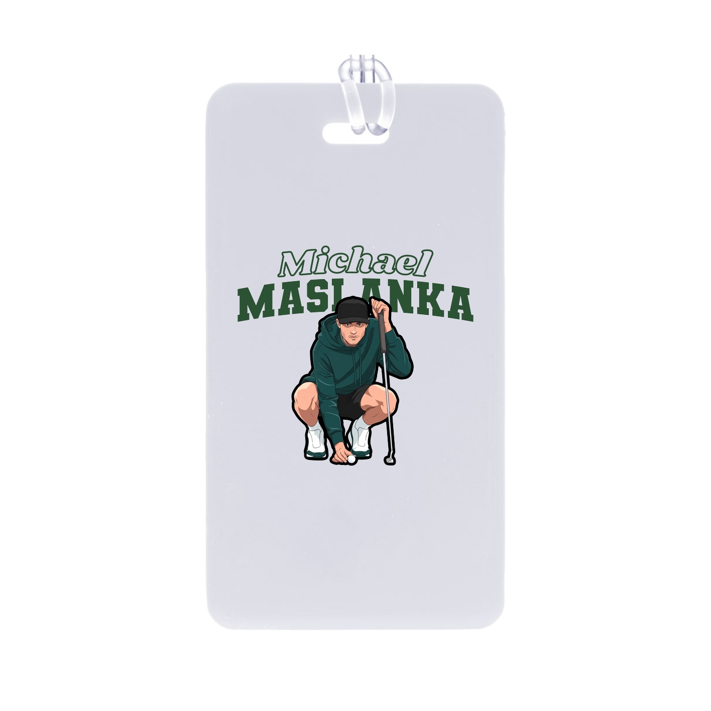 Bag Tag — Name Arch in Classic