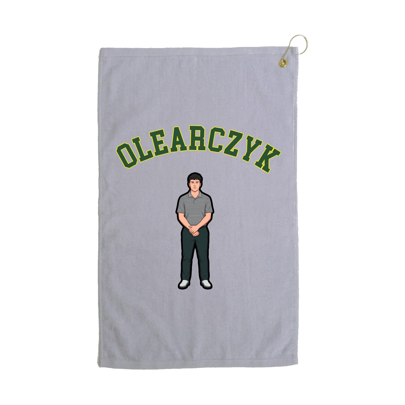Golf Towel — Shirsey Arch in Grey